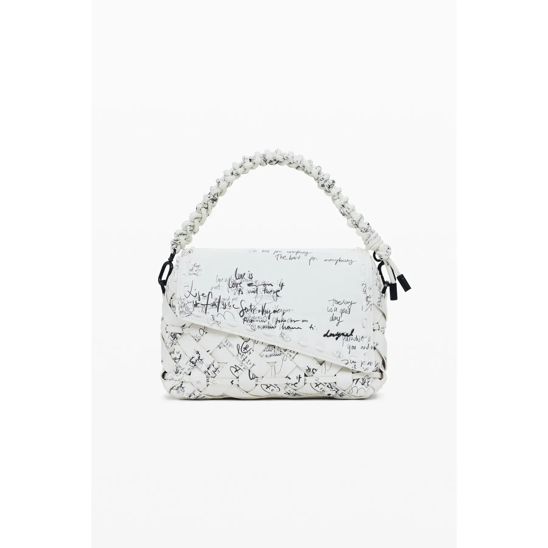 Desigual Damen Blanc Schultertasche Indio Phuket Mini Soft