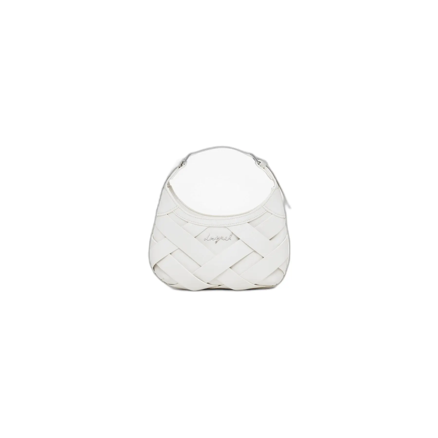 Desigual Damen Blanc Handtasche Cromo Haiti Mini
