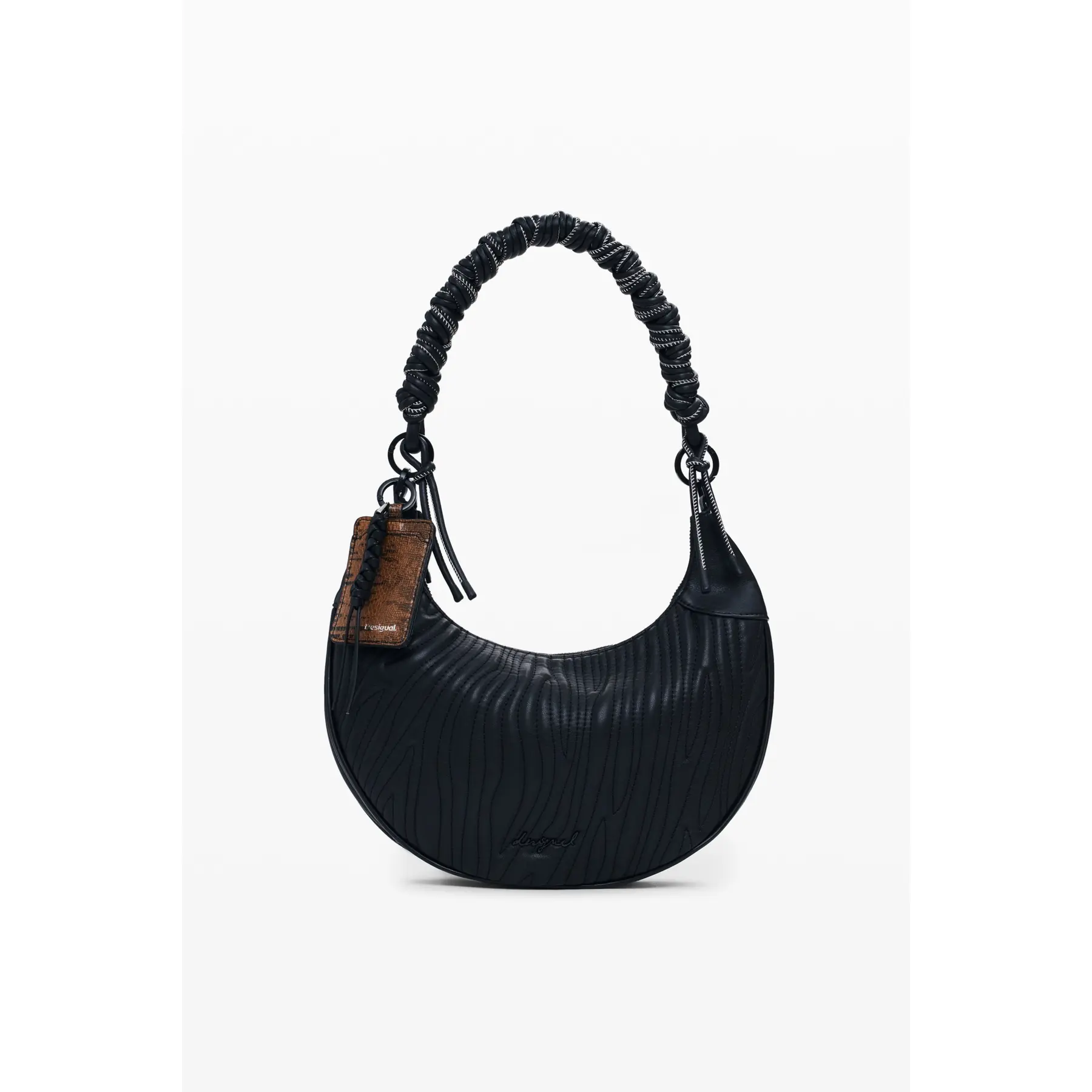 Desigual Women's Noir Shoulder Bag Helium Calgary
