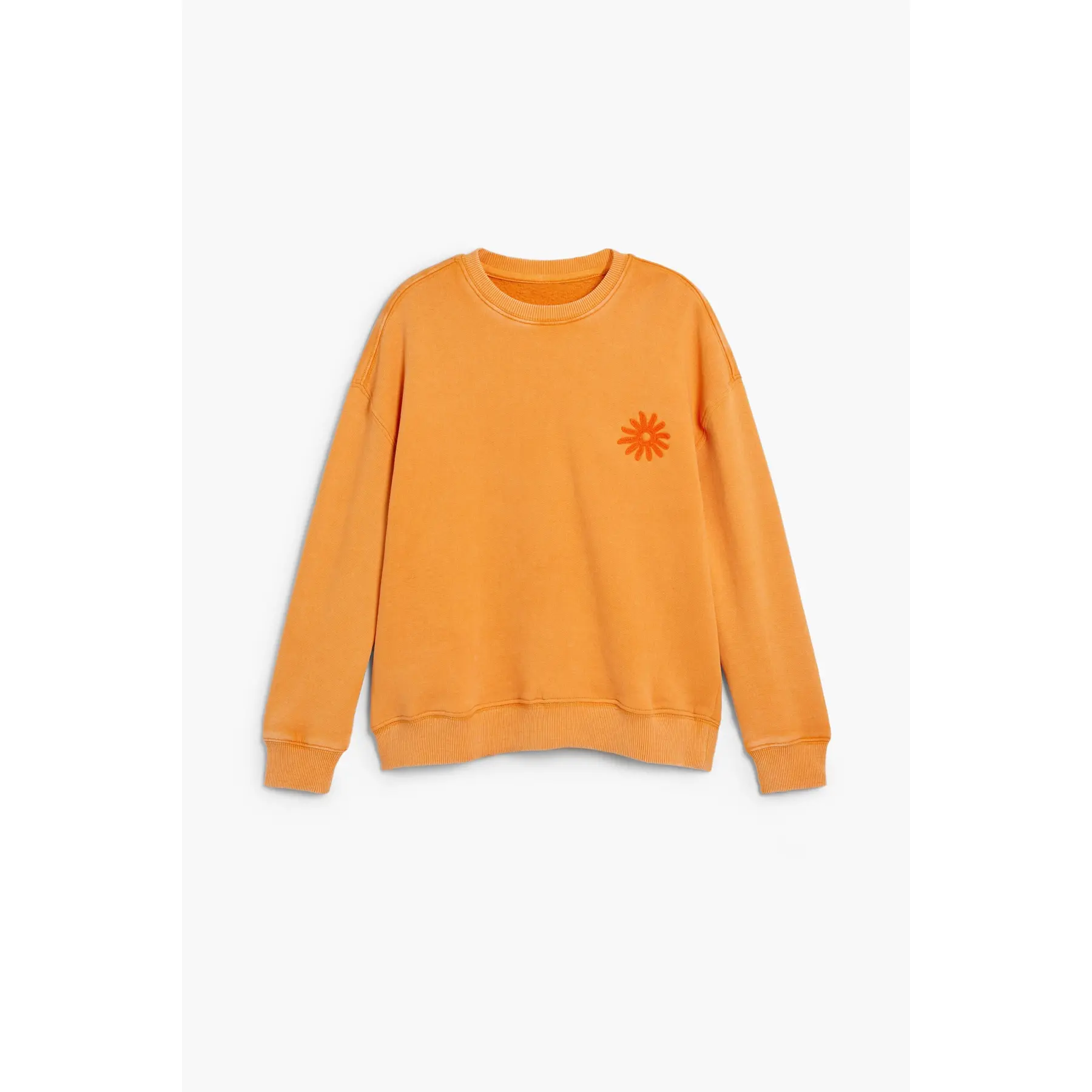 Desigual Unisex Kids Orange Sweatshirt Child Arnold