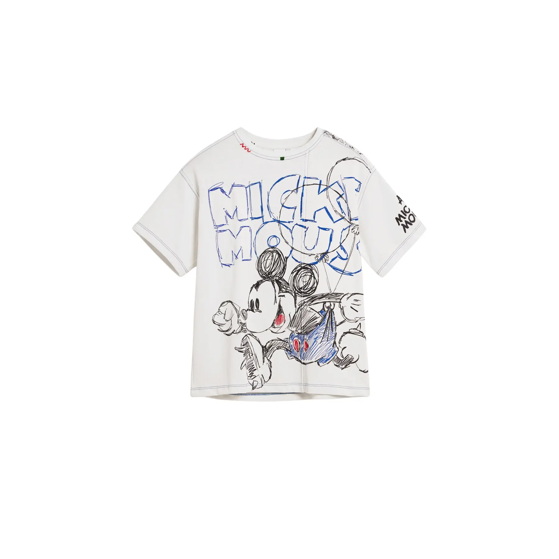 Desigual Multicolore T-Shirt Mickey