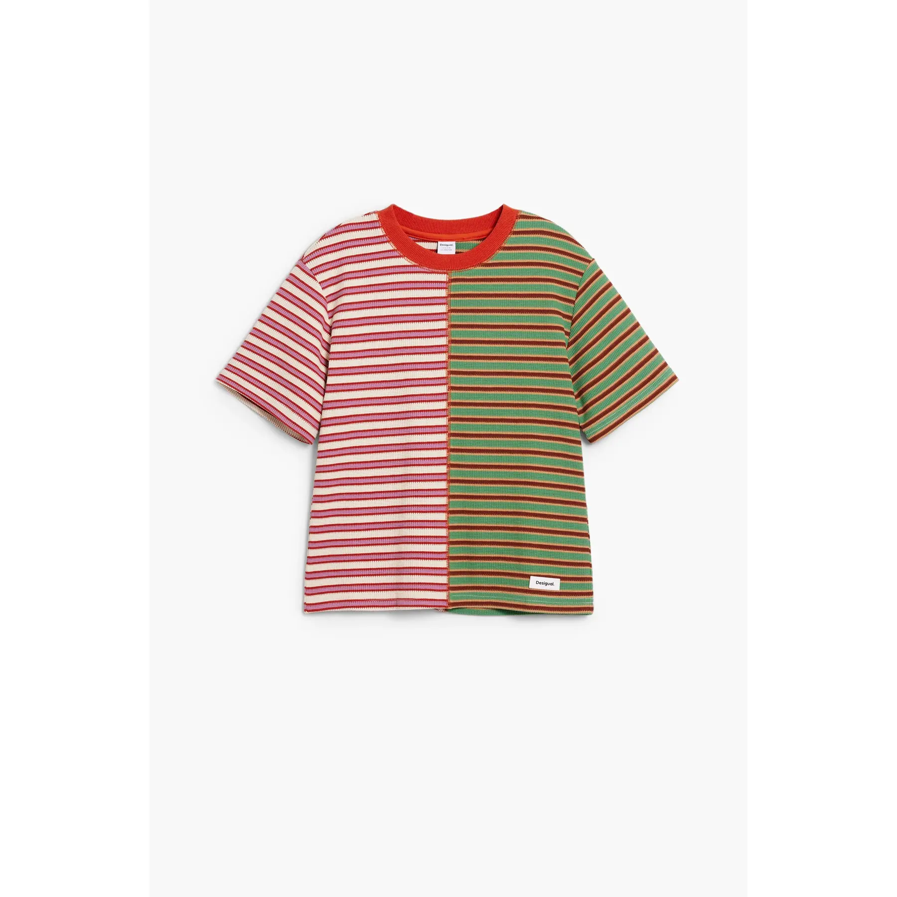 Desigual Jungen Multicolore T-Shirt Pol