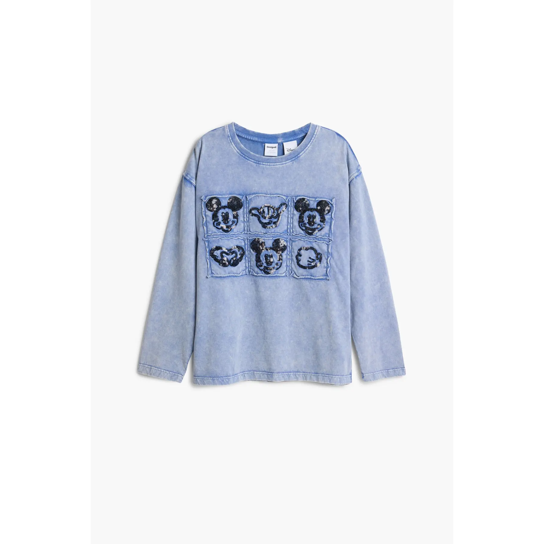 Desigual Jungen Bleu Langarmshirt Momo