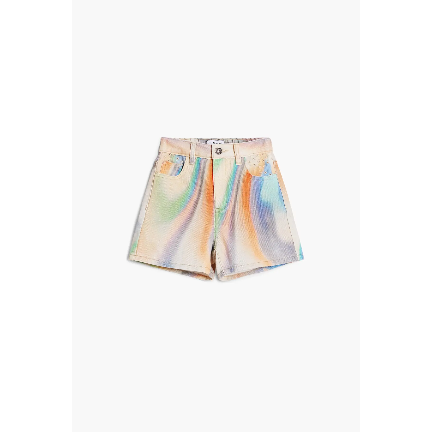 Desigual Mädchen Multicolore Shorts Für Kinder Irish