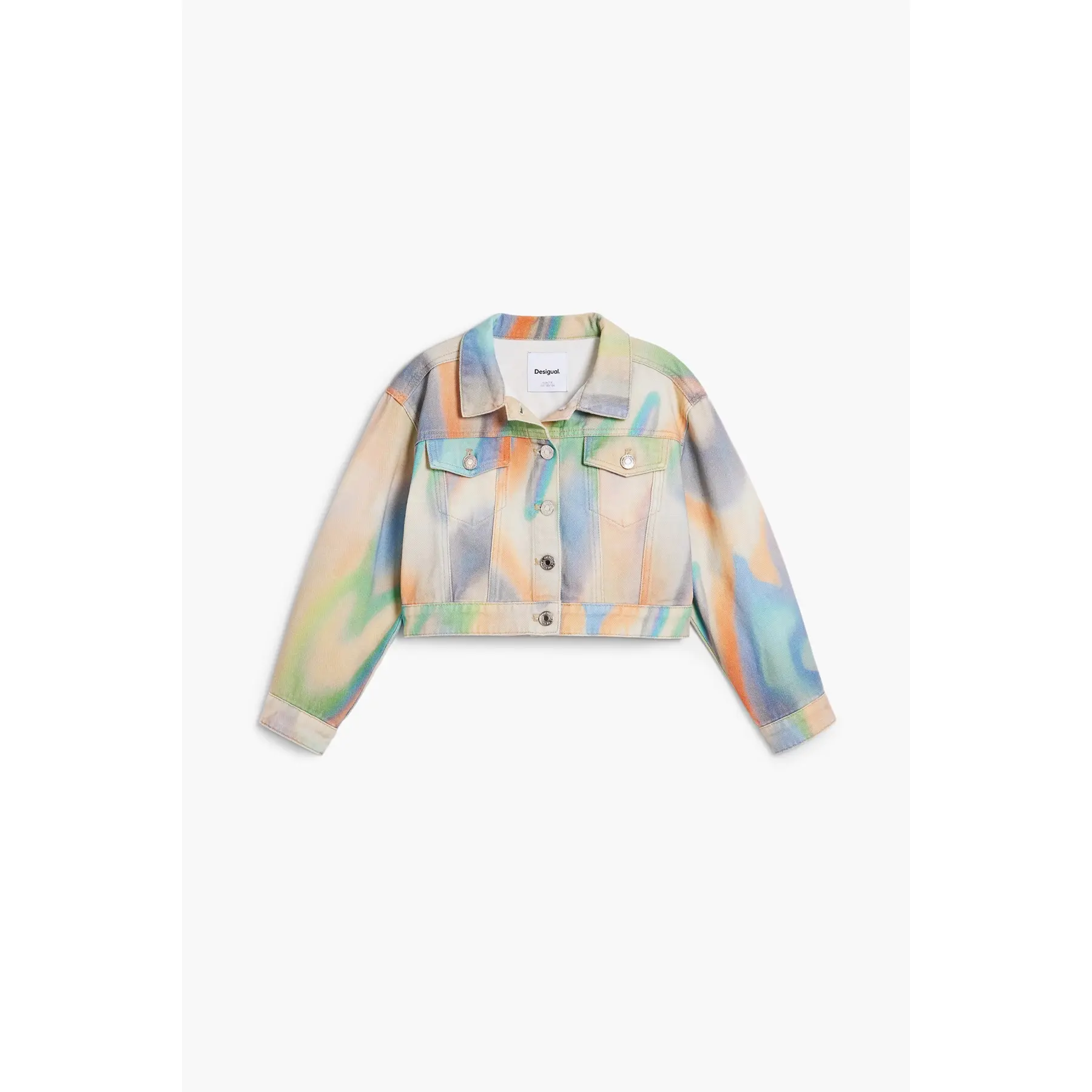 Desigual Girls Multicolore 'S Denim Jacket Marlen