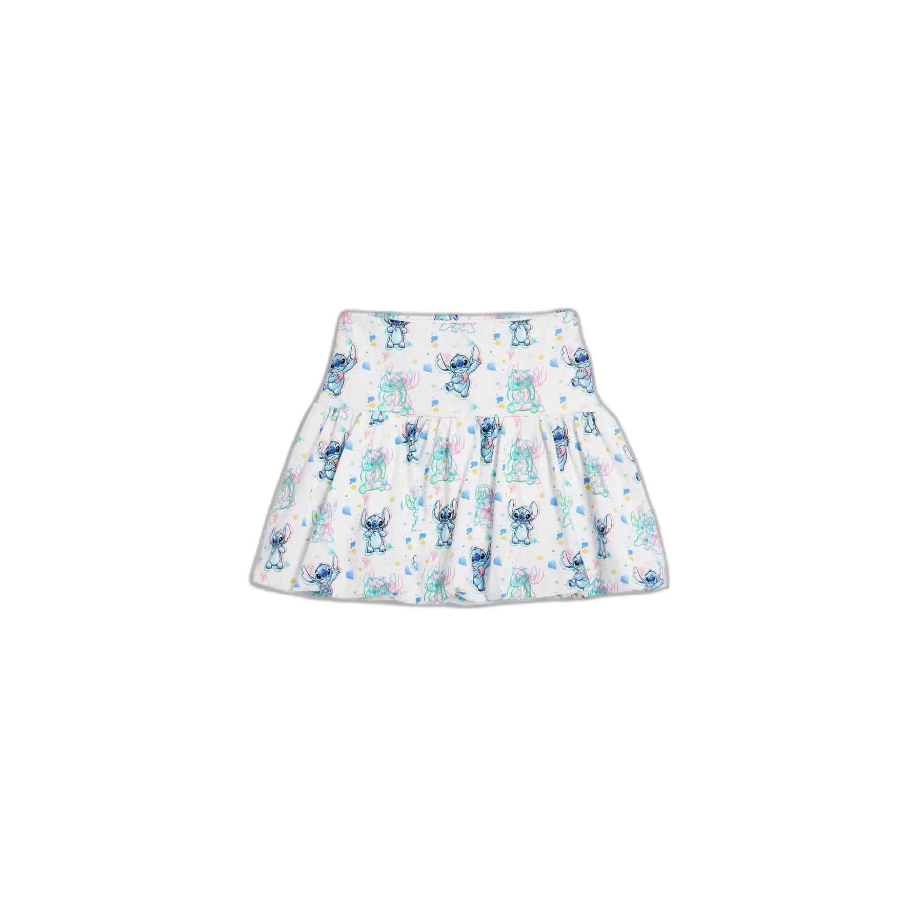 Desigual Mädchen Multicolore Minirock, Lilo&Stitch