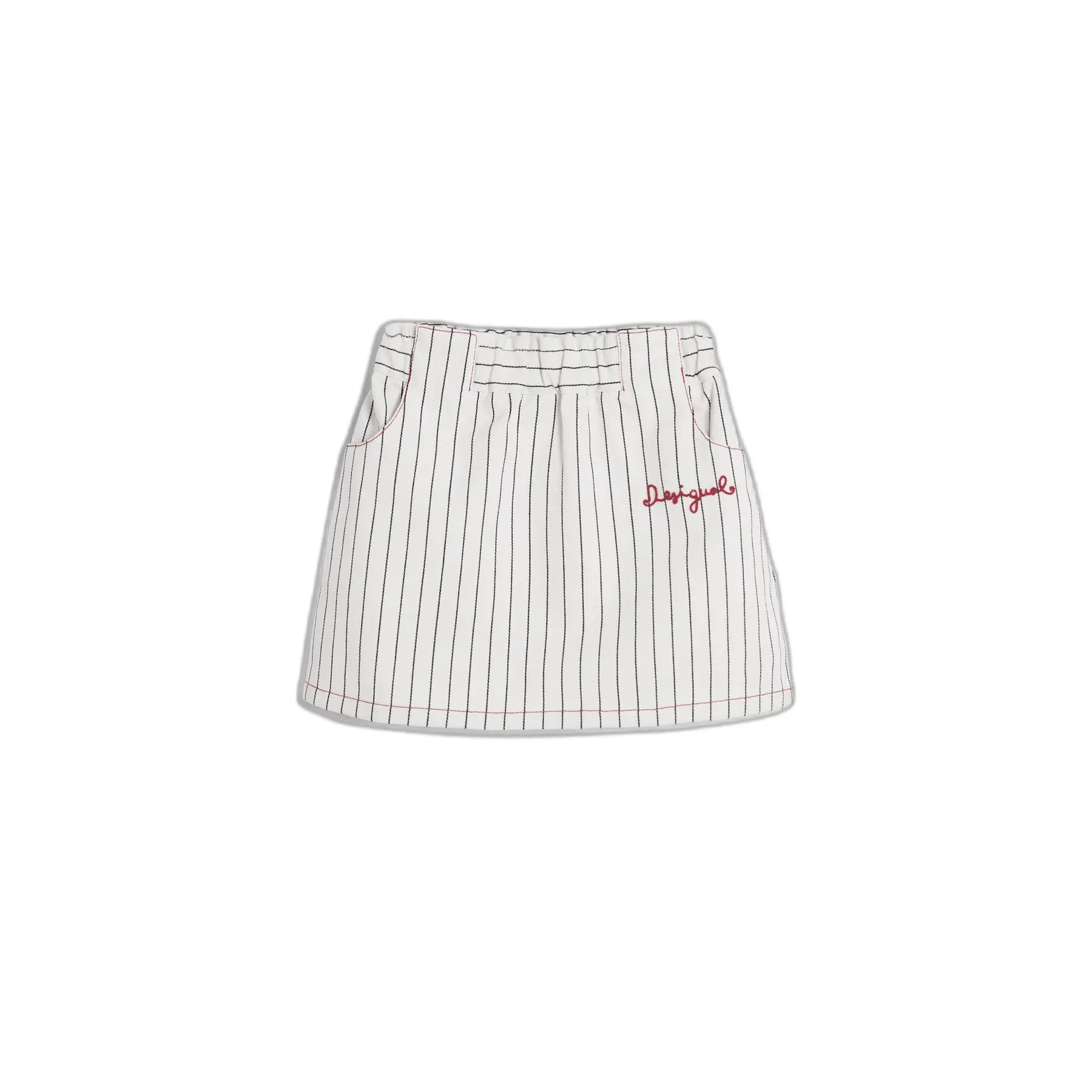 Desigual Mädchen Blanc Minirock, Nadia