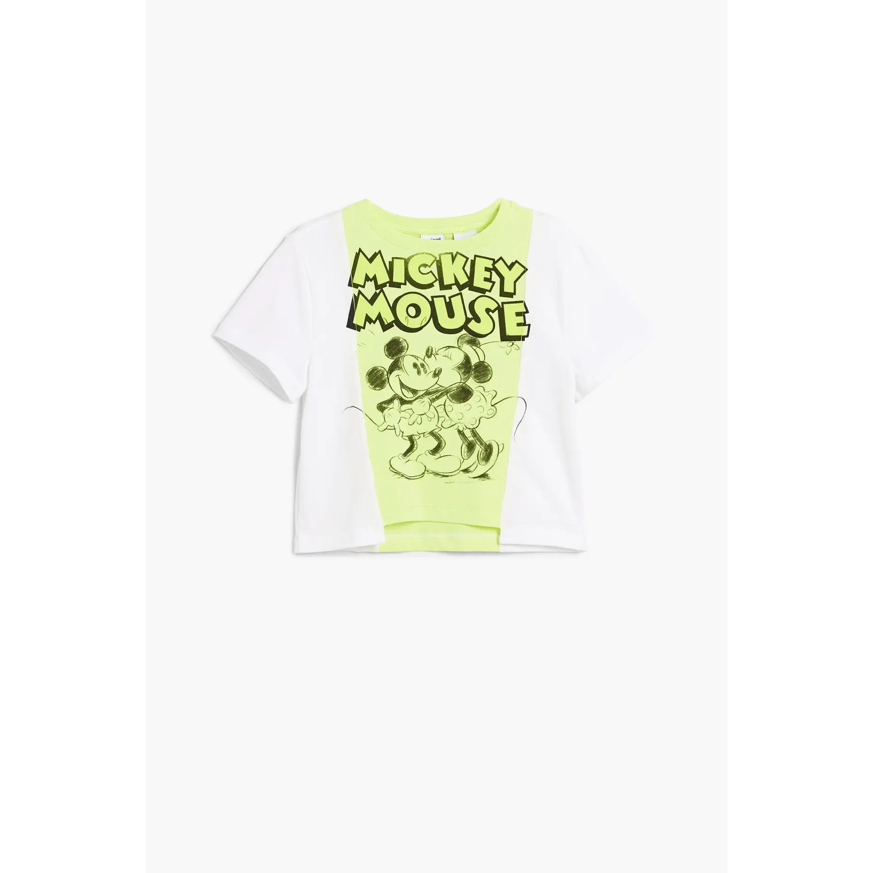Desigual Mädchen Blanc T-Shirt Mickey&Minnie