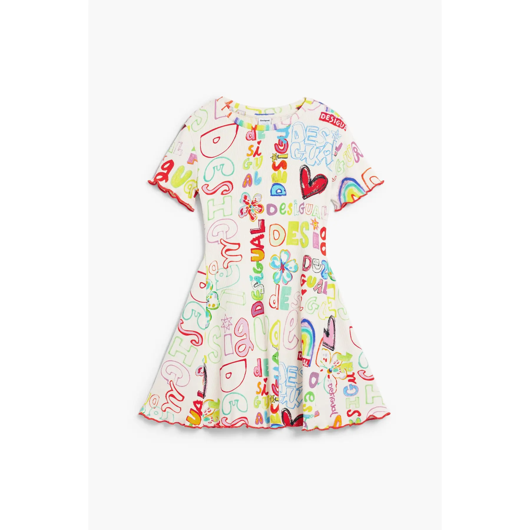 Desigual Mädchen Multicolore Kleid Lia