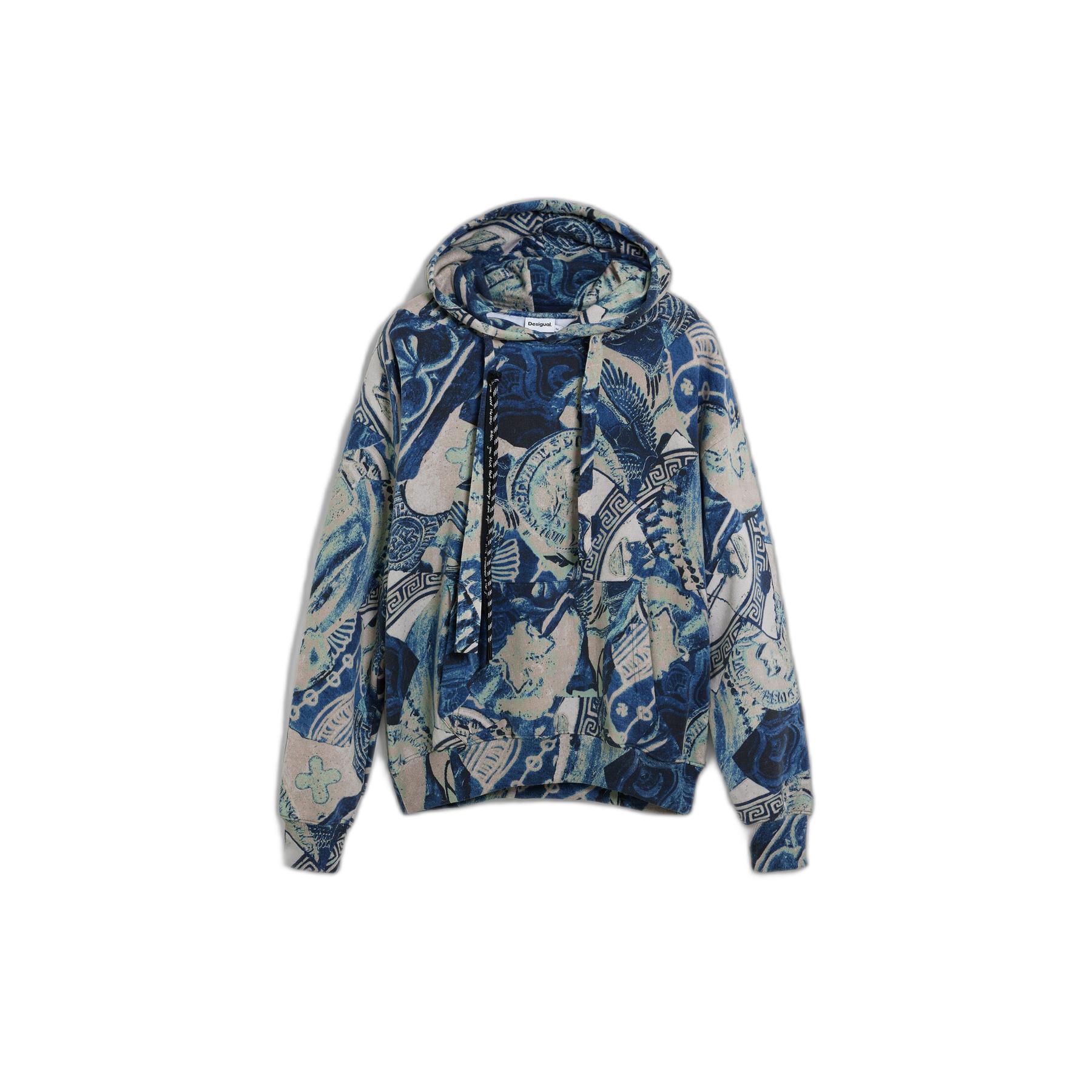 8445110779071 - Hoodie Mosaic Full Printed