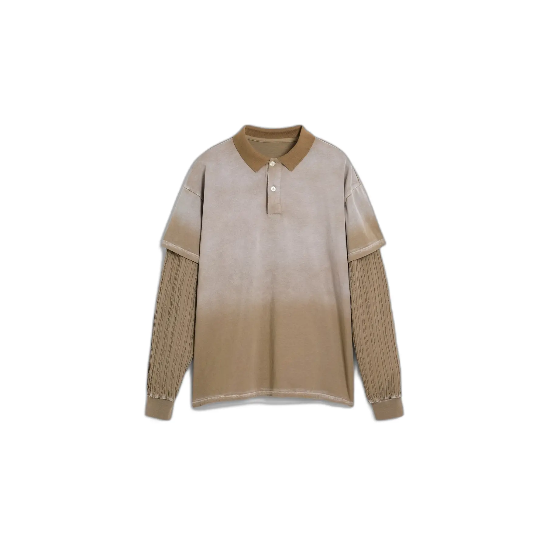 Long sleeve polo shirt Desigual Cuttings