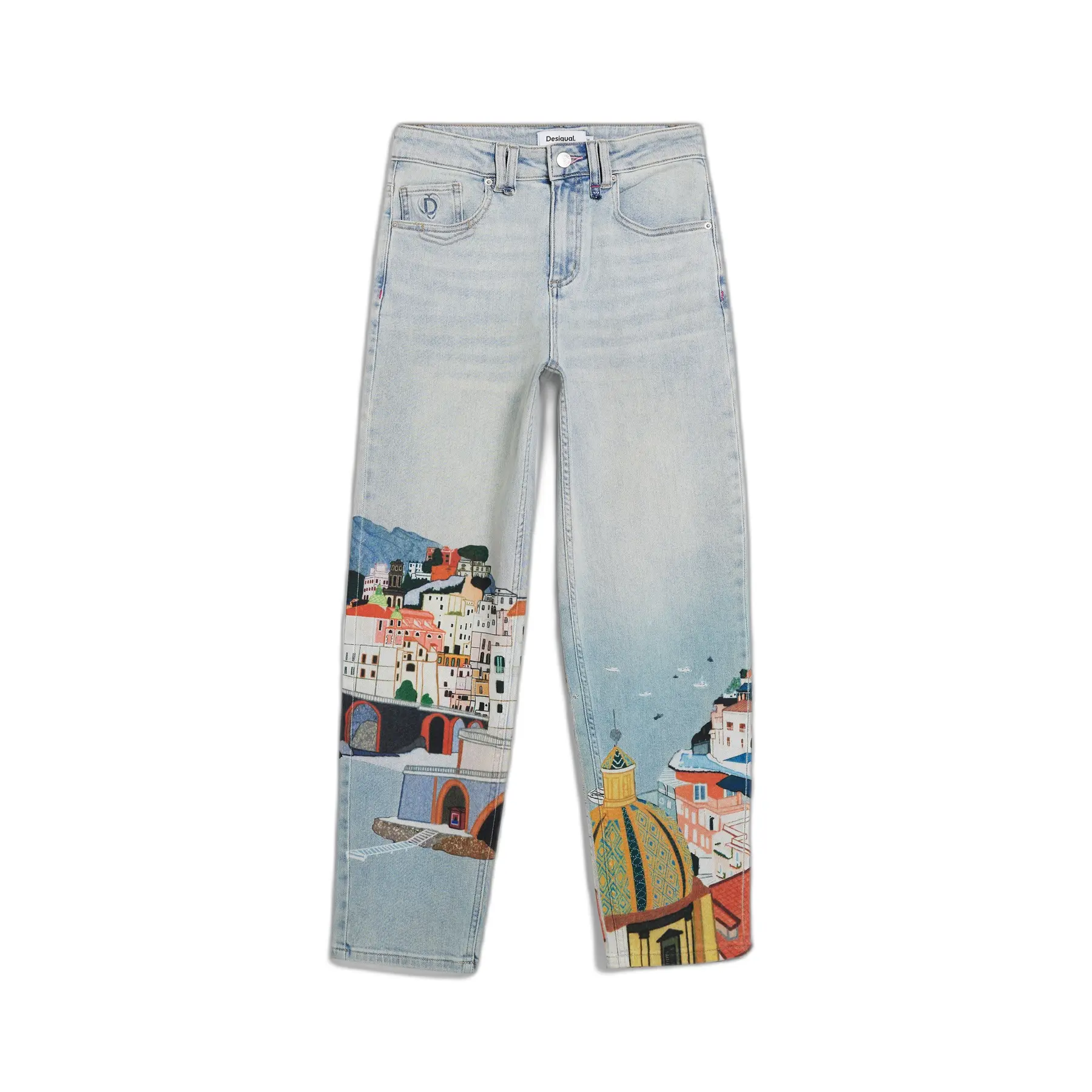 Desigual Women's Bleu Jeans Amalfi