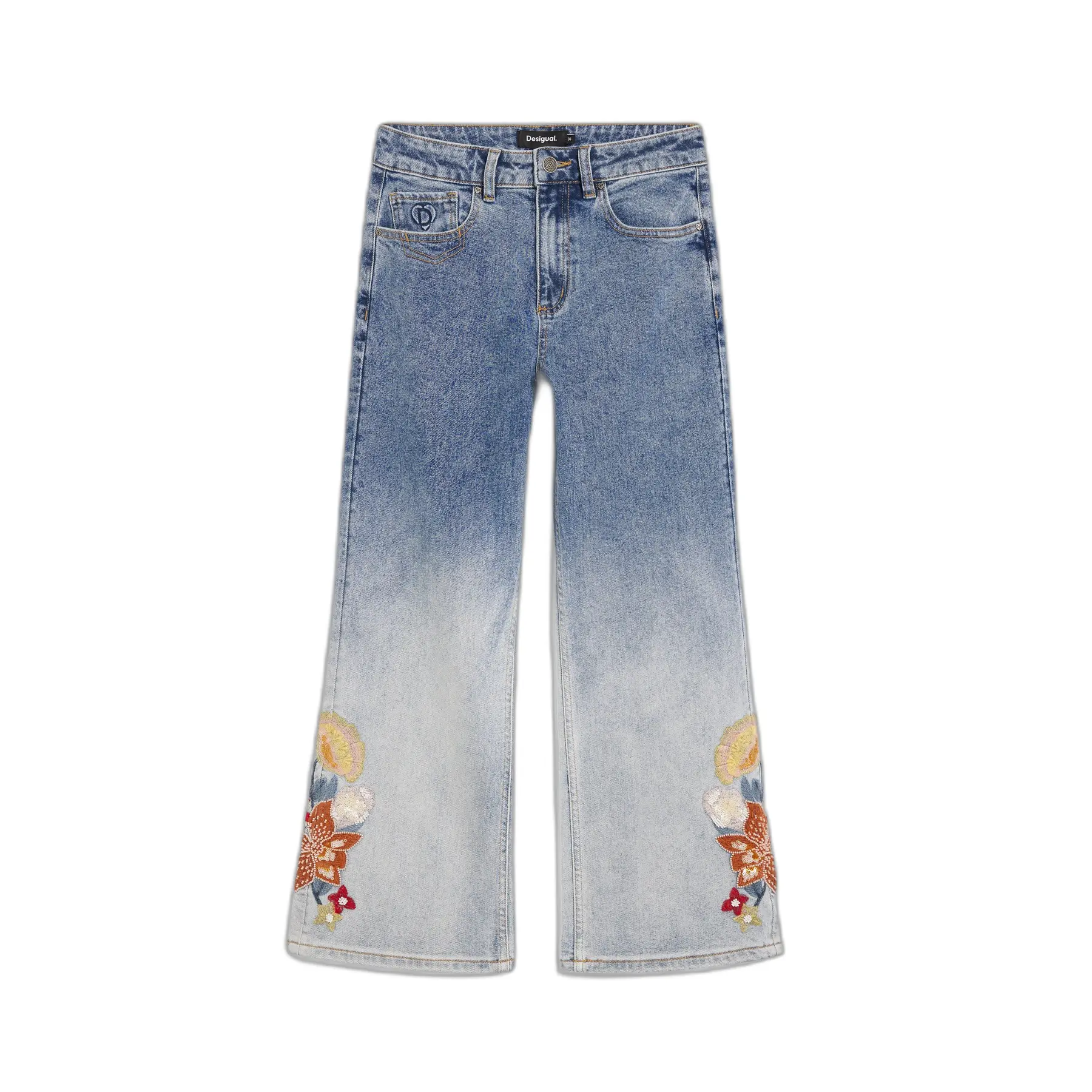 Desigual Women's Bleu Jeans Coco