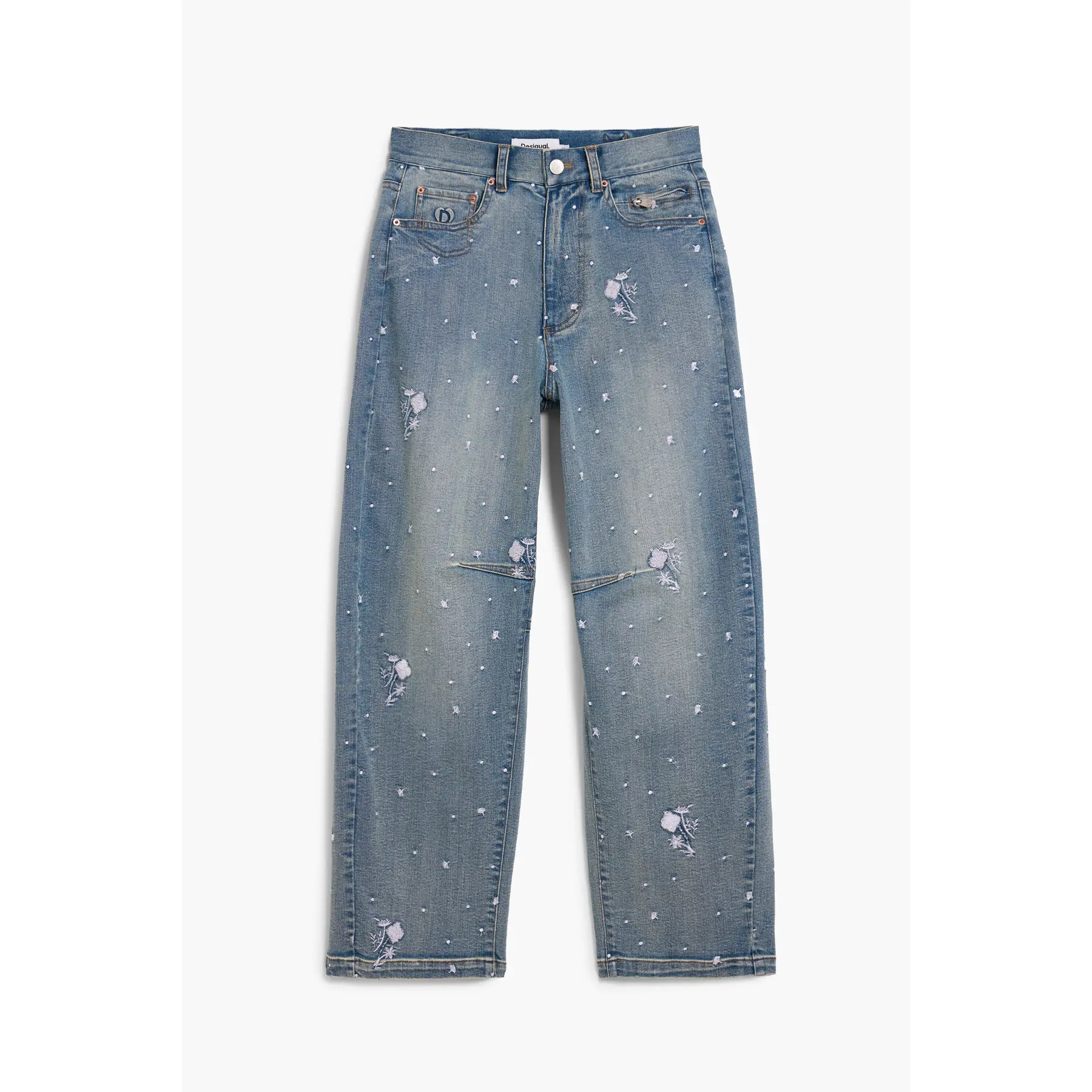 Desigual Donna Bleu Jeans Da Shine