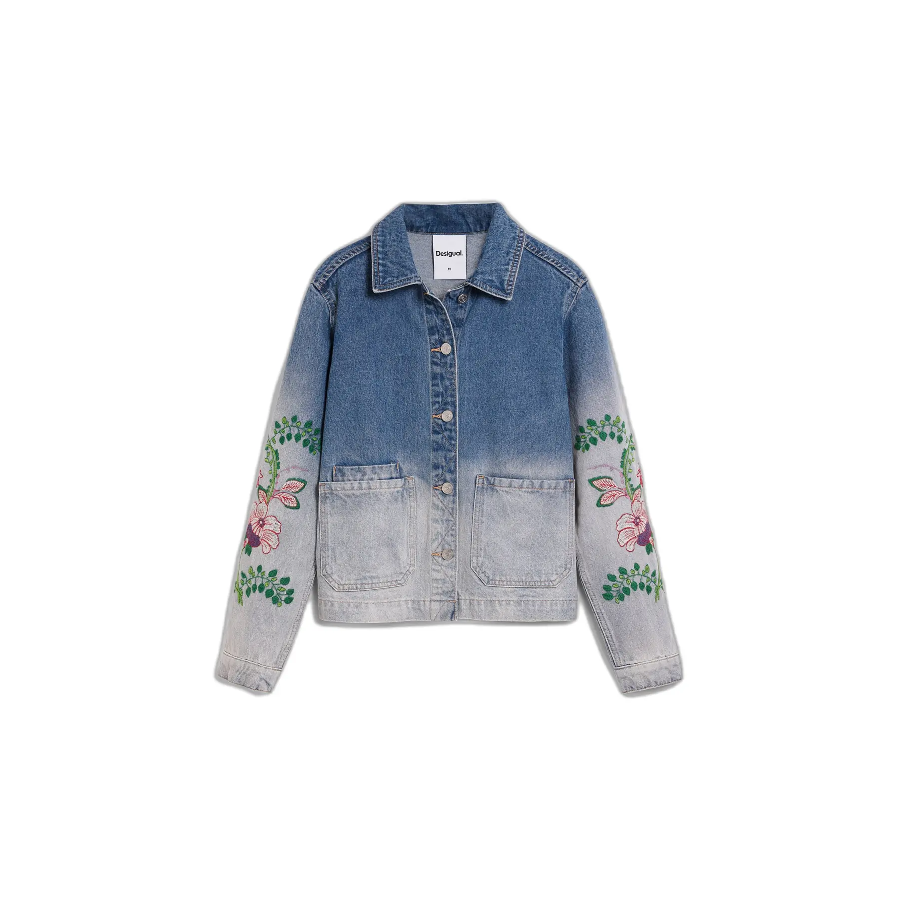 Desigual Damen Bleu Jeansjacke Dakota