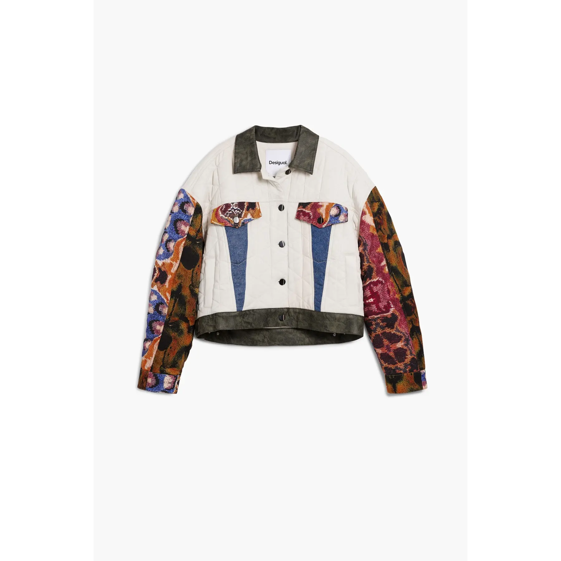 Desigual Women's Blanc Jacket Lacroix