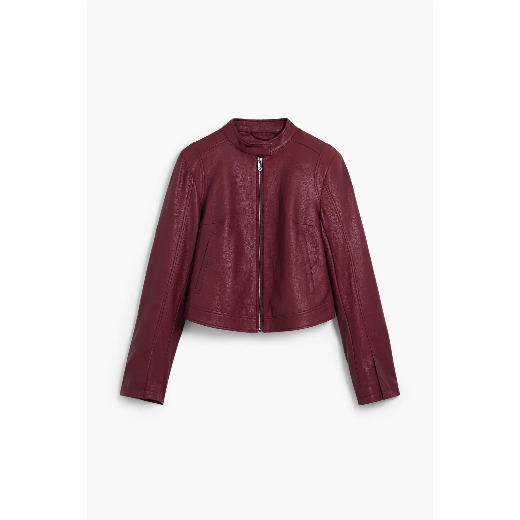 Desigual Donna Rouge Giacca Di Pelle Da Ariel