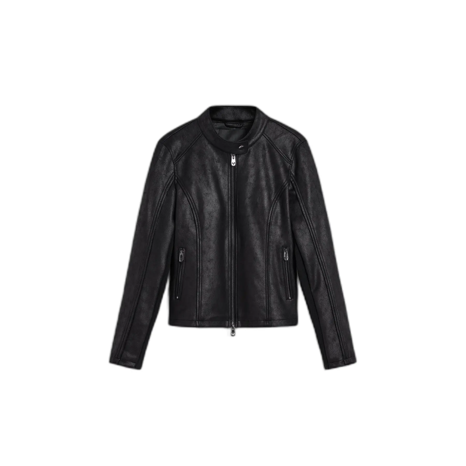 Giacca di pelle da donna  Sand