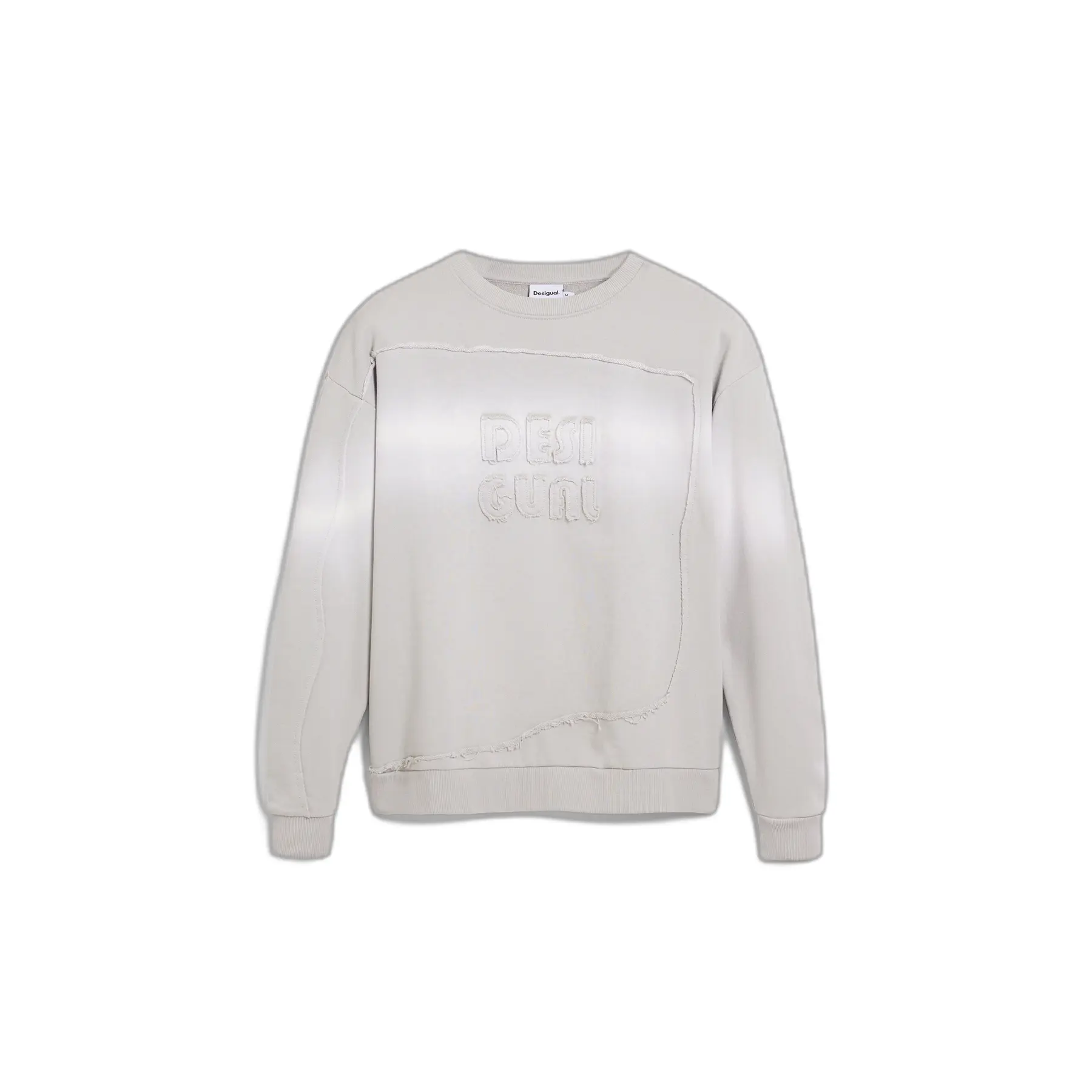 Desigual Women's Gris Sweatshirt Woman Anakin