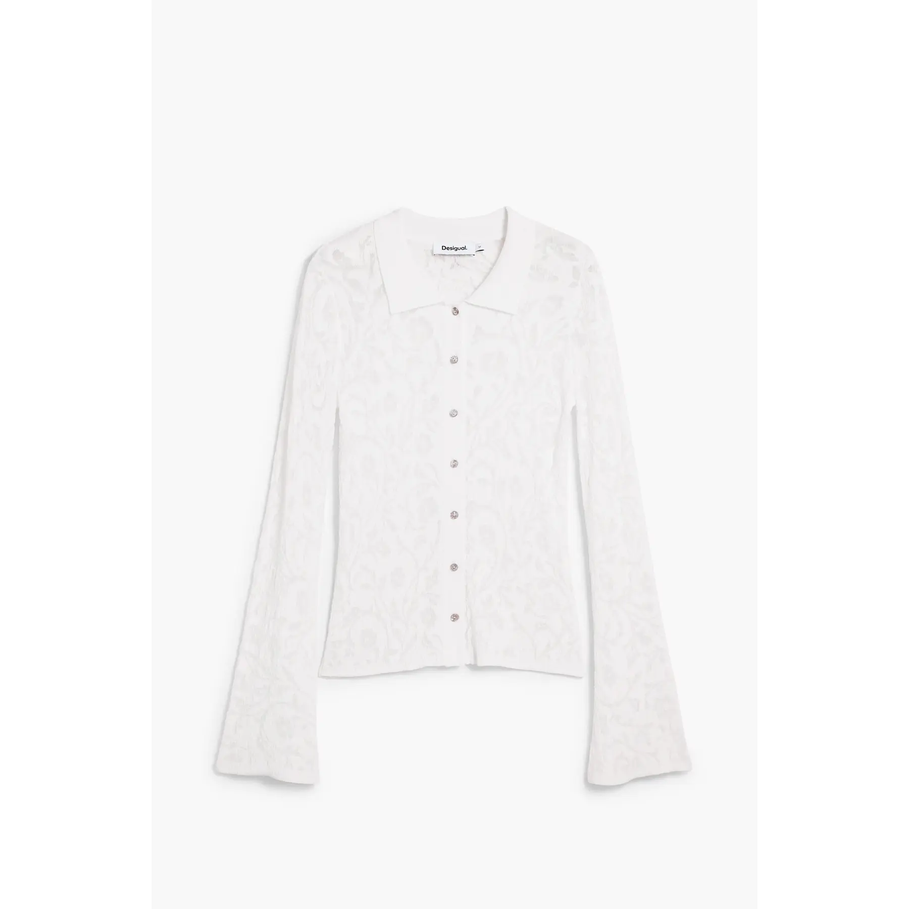 Desigual Damen Blanc Bluse Lisboa