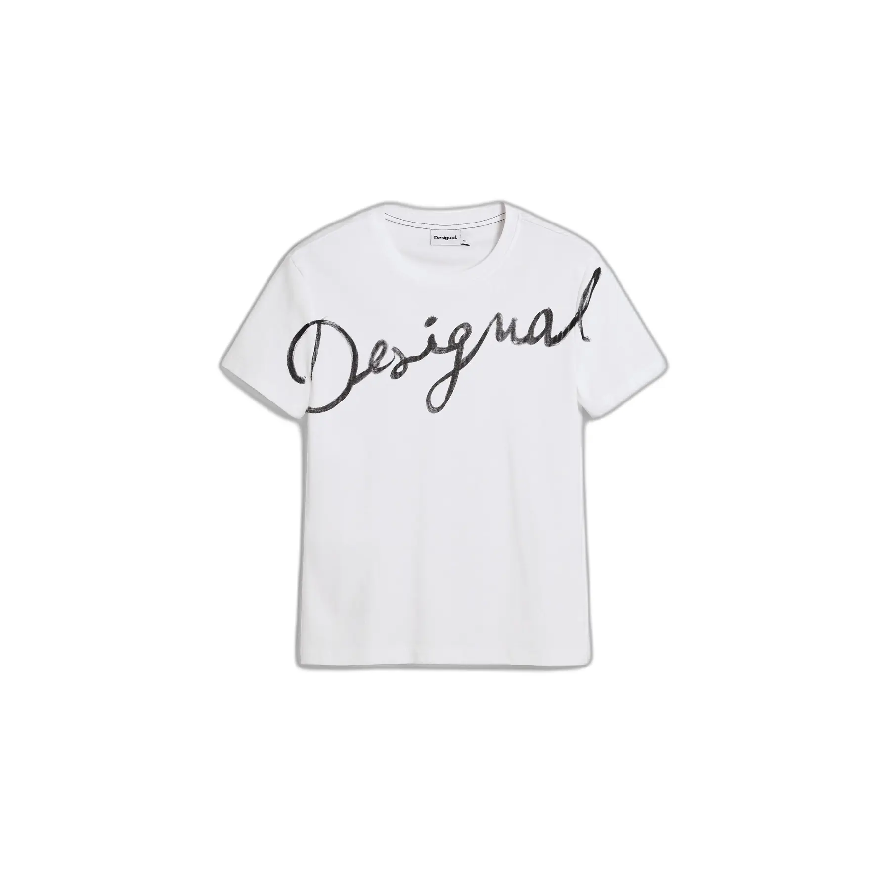 Desigual Blanc Dames-T-Shirt Florencia