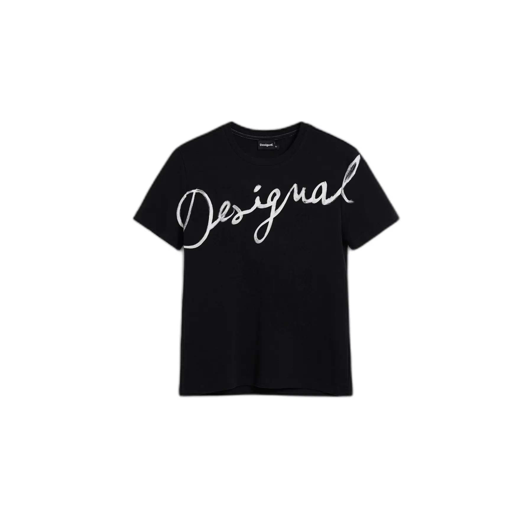Desigual Donna Noir T-Shirt Da Florencia