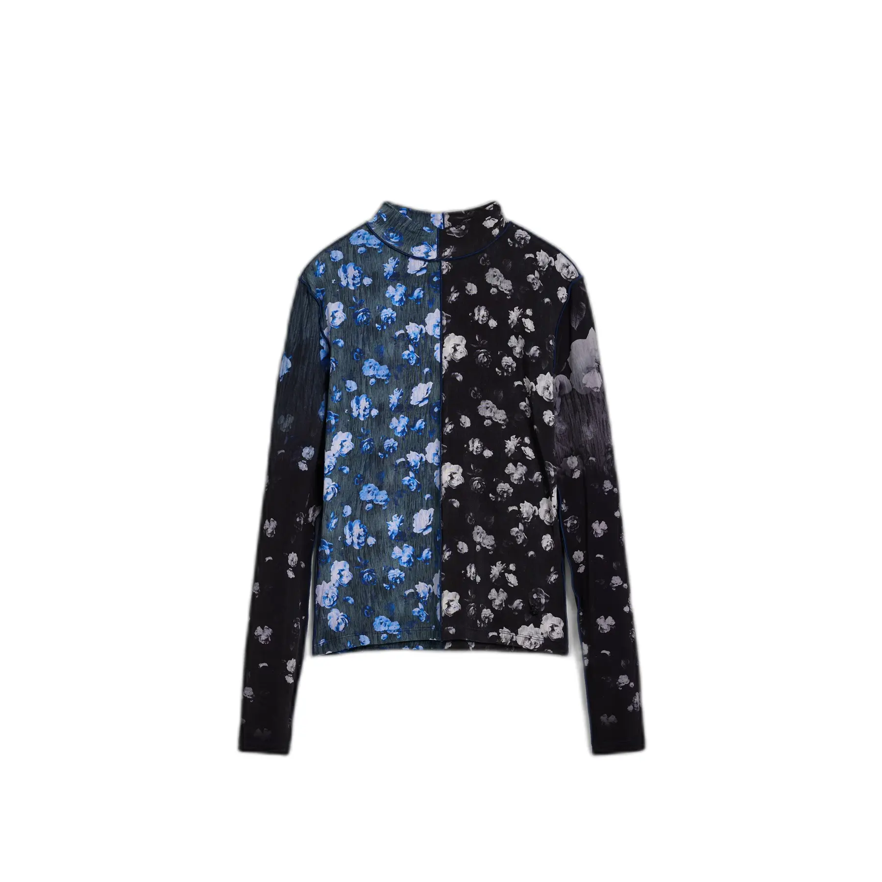 Desigual Damen Noir Bluse Oslo