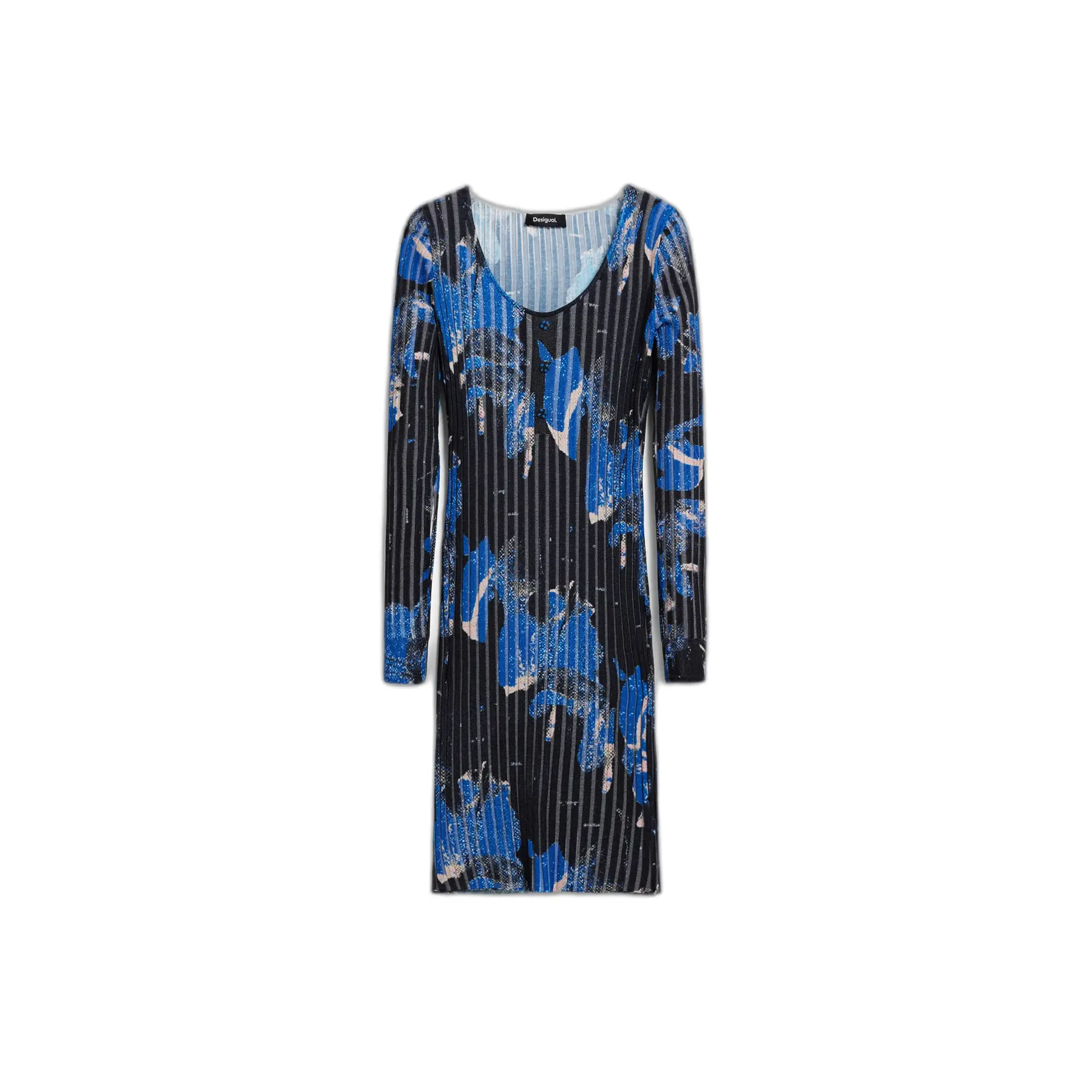 Desigual Donna Noir Vestito Da Fresno