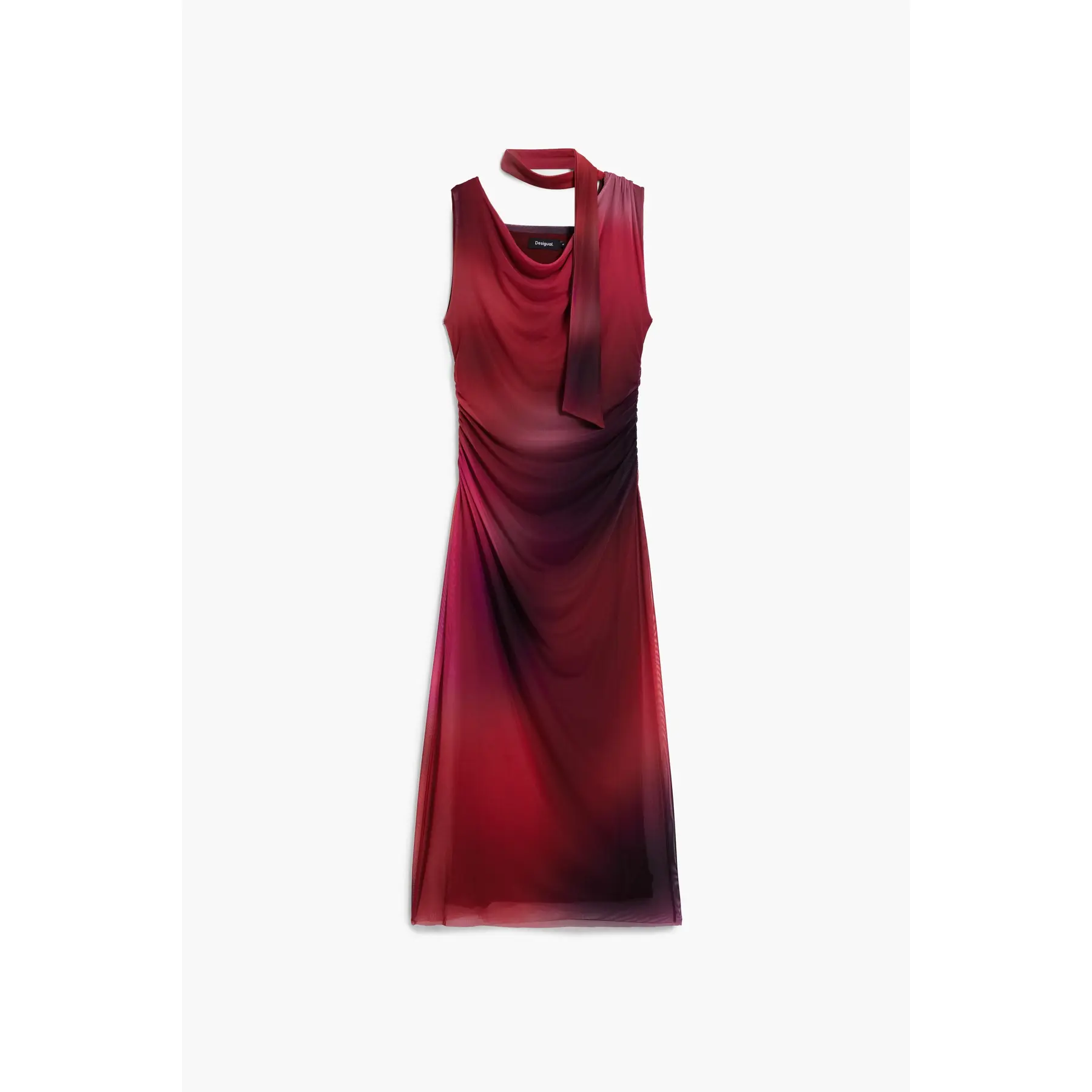 Desigual Donna Rouge Vestito Da Maine