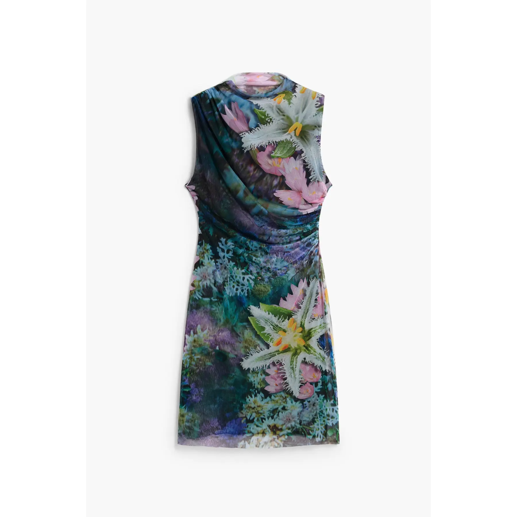 Desigual Damen Bleu Kleid Carrington