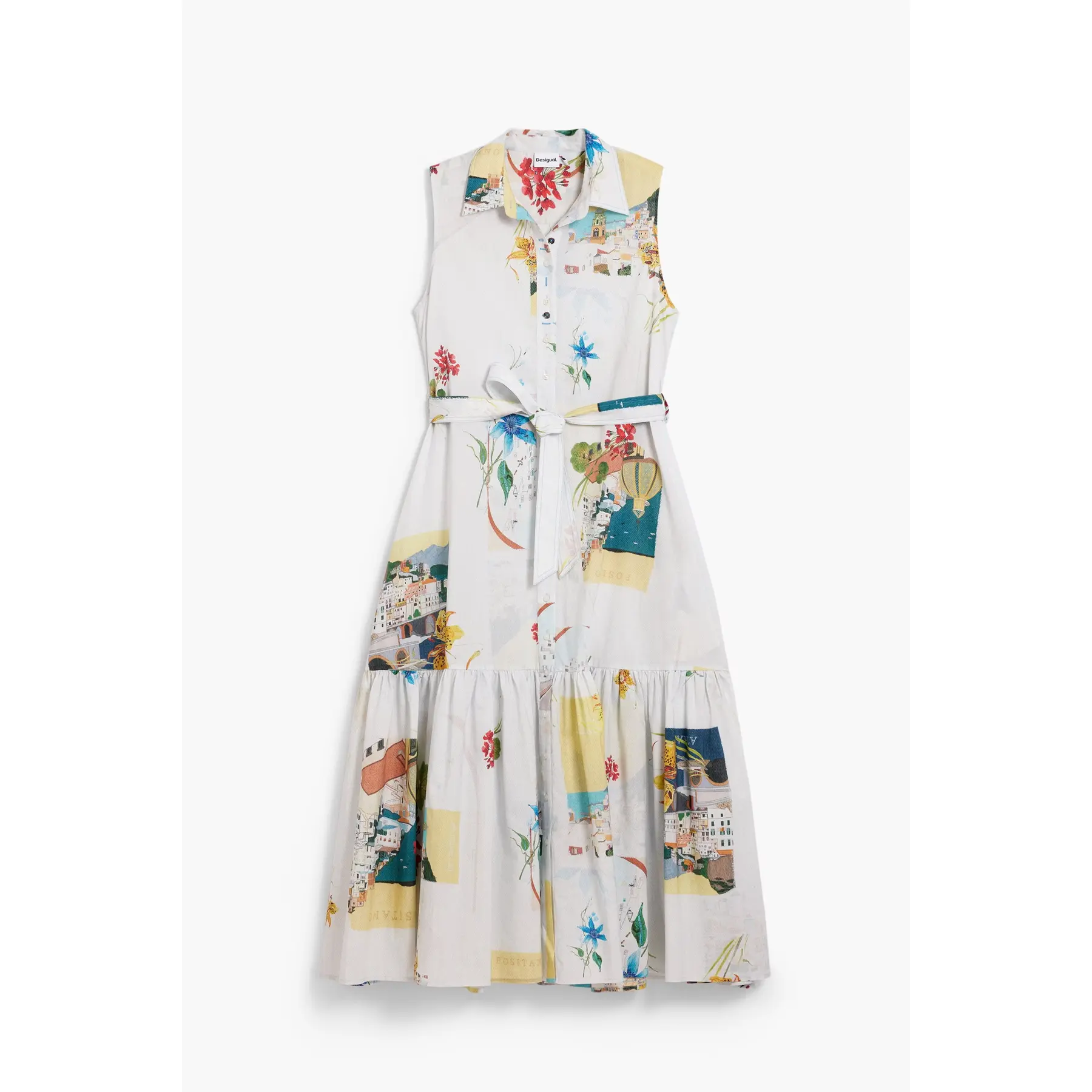 Desigual Donna Gris Vestito Da Colle