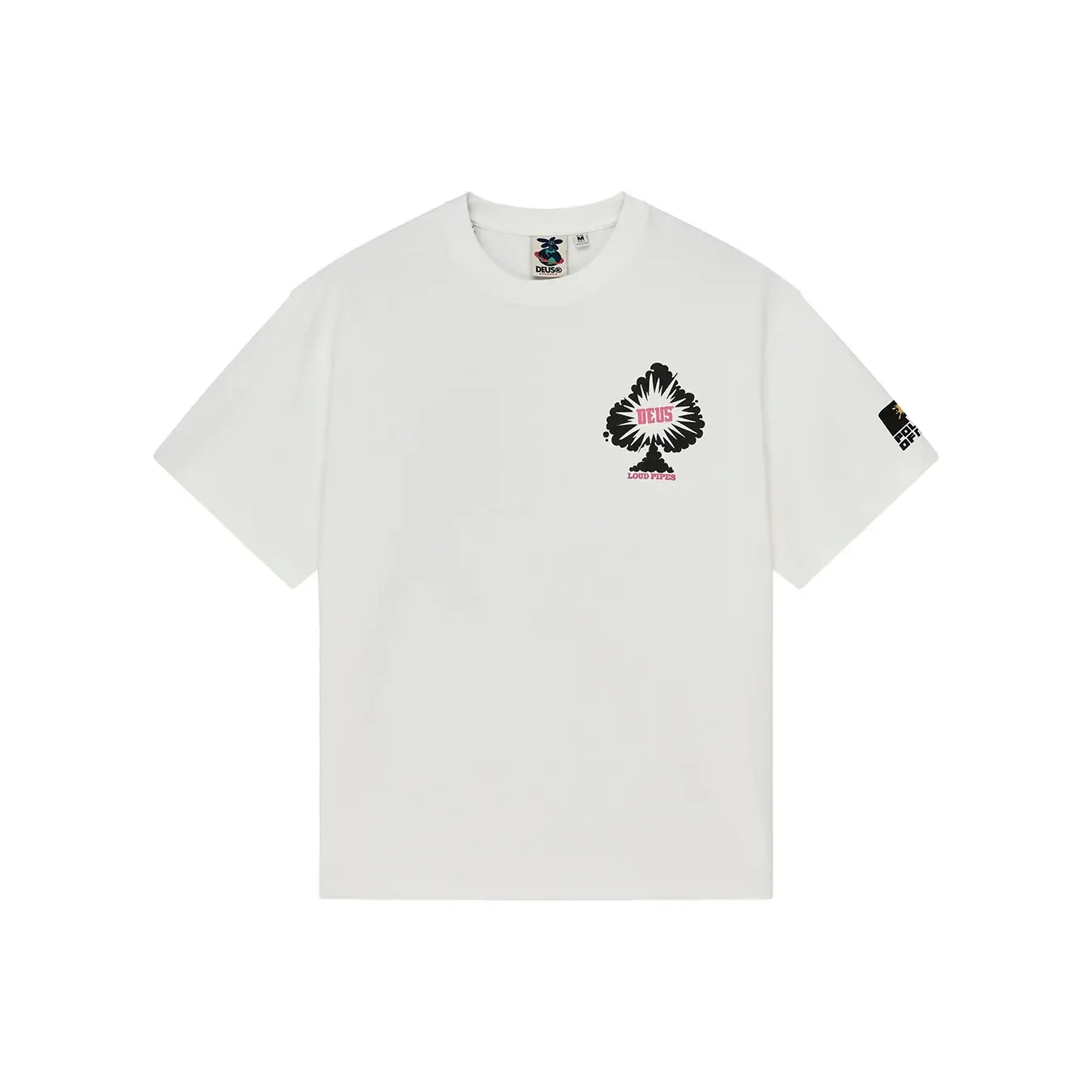 Deus Ex Machina Blanc Oversized T-Shirt Turpentine