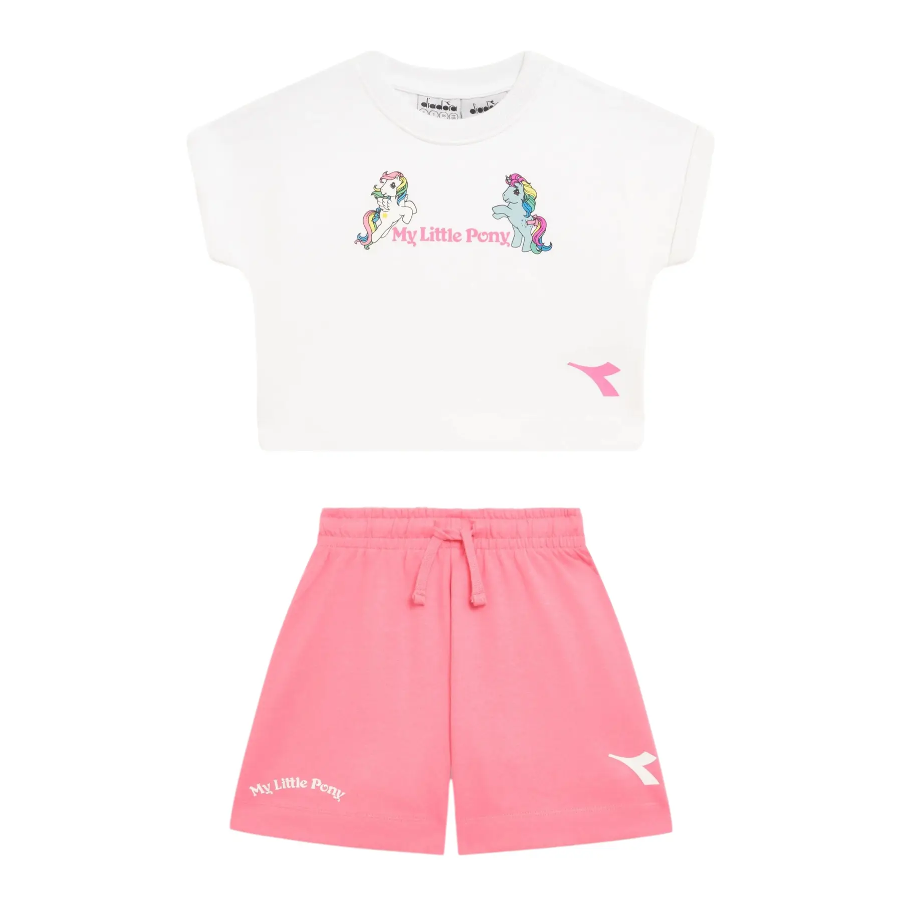 Image of Set aus T-Shirt und Shorts Diadora My Little Pony