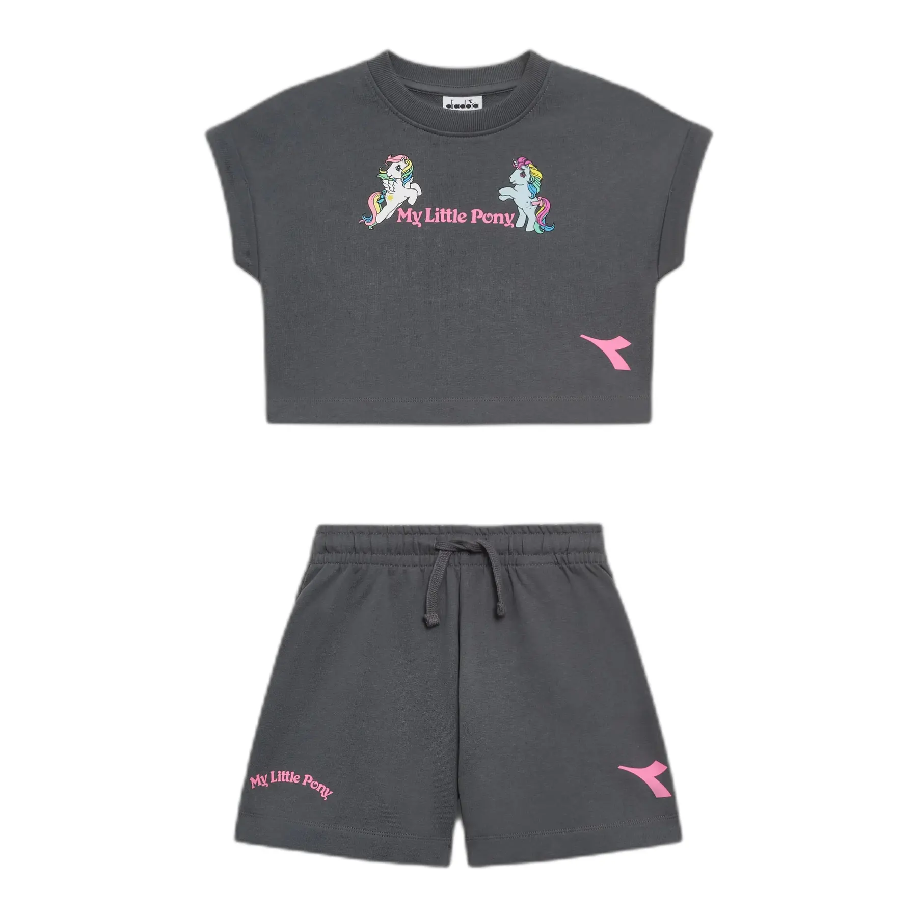Girls' t-shirt and shorts set Diadora My Little Pony