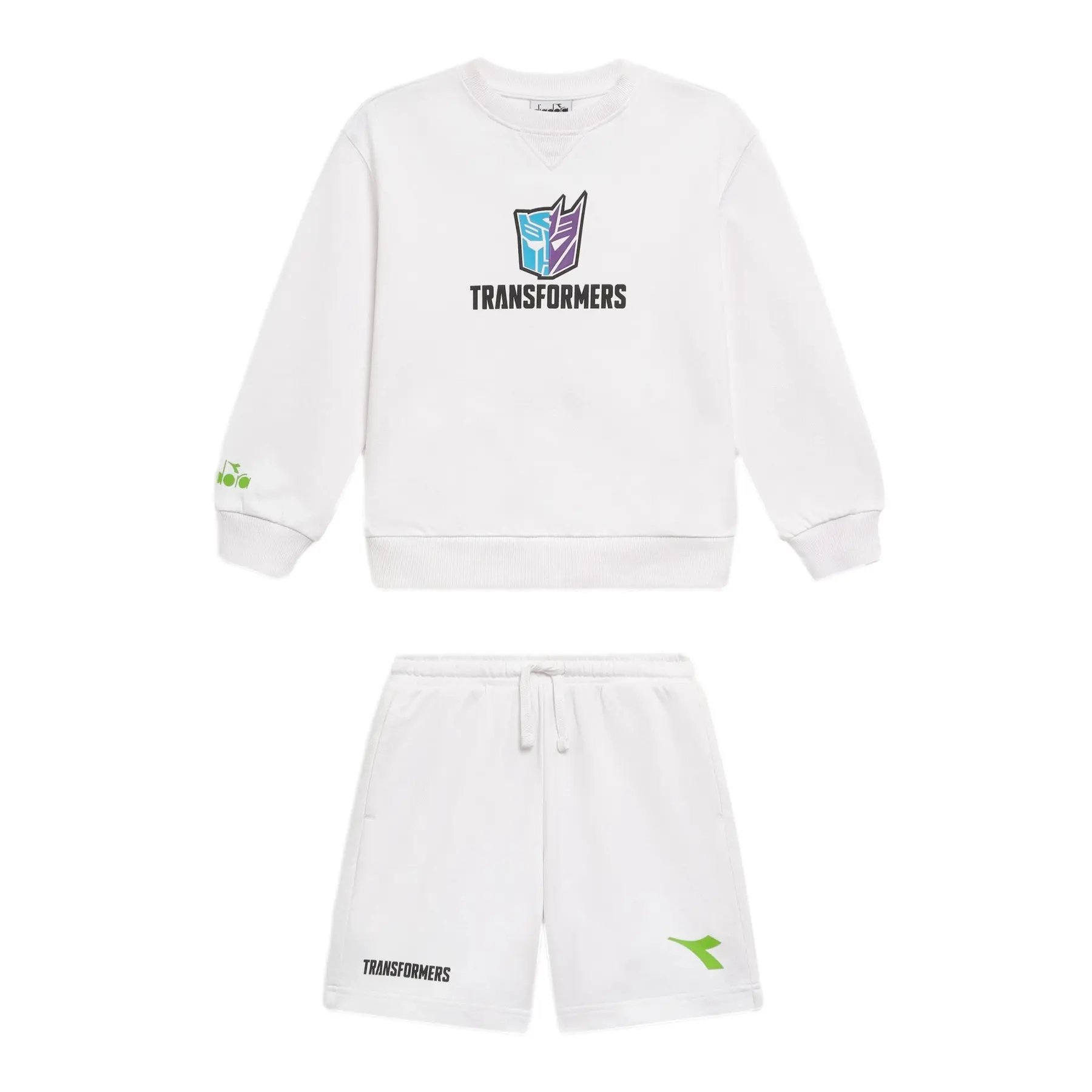 Image of Sweatshirt und Short Kinder Diadora Transformers