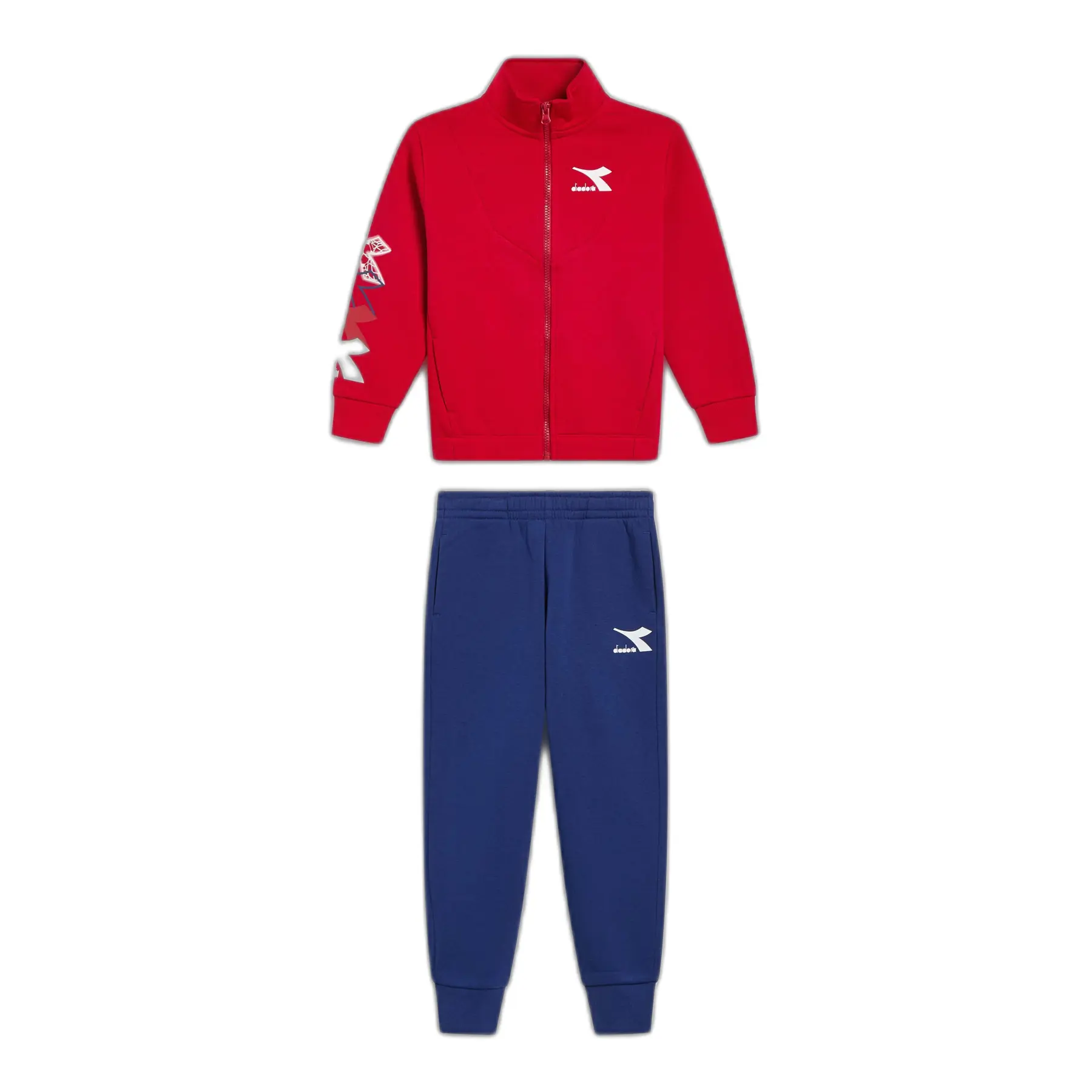 8053607714636 - Kinder Sportjacke mit vollem Reißverschluss Logo