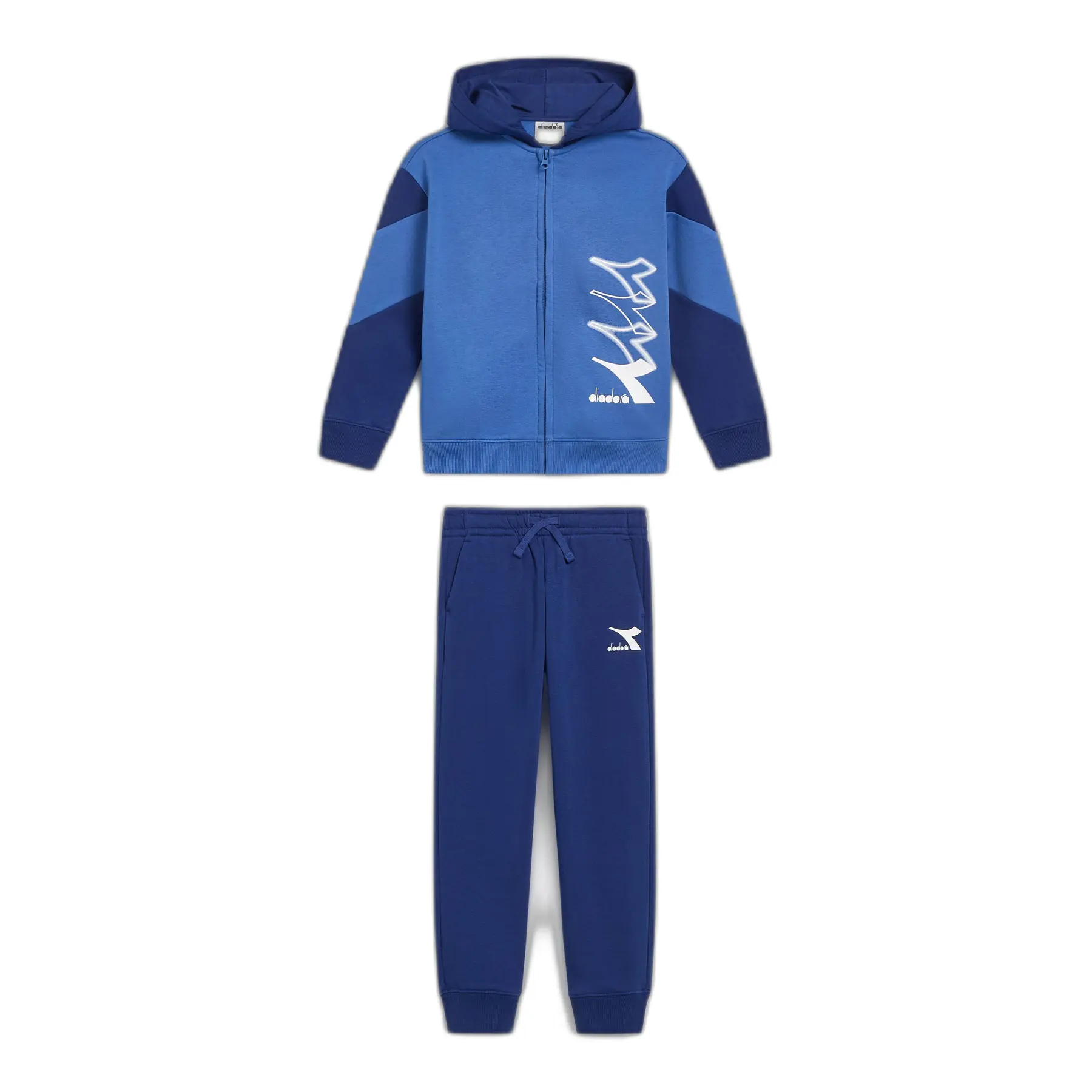 8053607715442 - Kinder Kapuzenjacke mit Vollzipper Logo