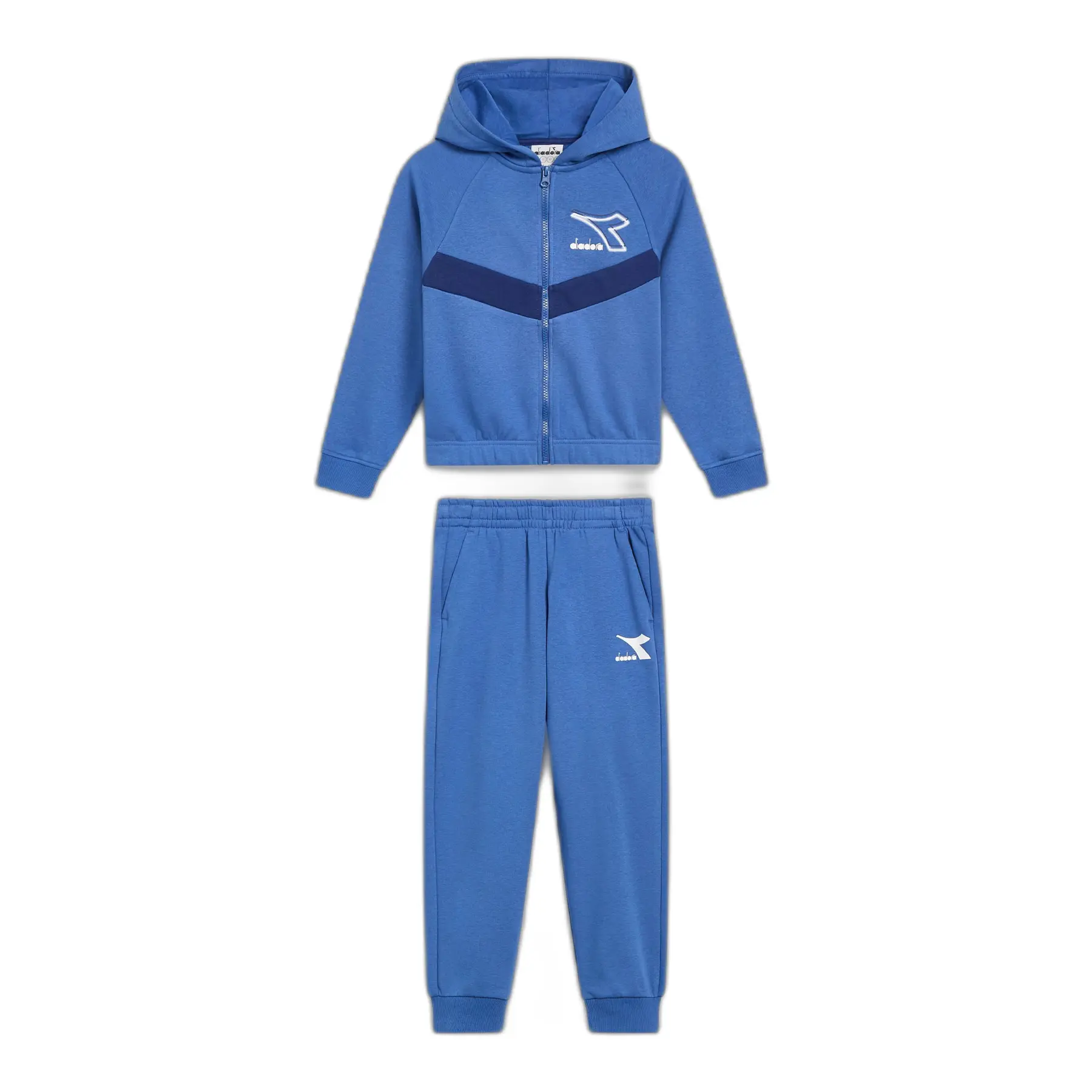 8053607714094 - Kinder Kapuzenjacke mit Vollzipper Logo