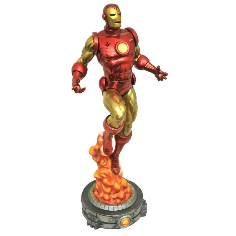 0699788814789 - Figurine Marvel Gallery Classic Iron Man diorama