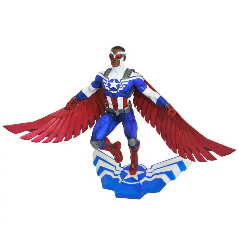 0699788815243 - Statuette Marvel Captain America Wilson Diorama