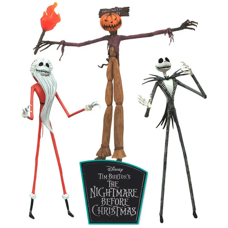 0699788842744 - Figurine Disney Nightmare Before Christmas (x3)