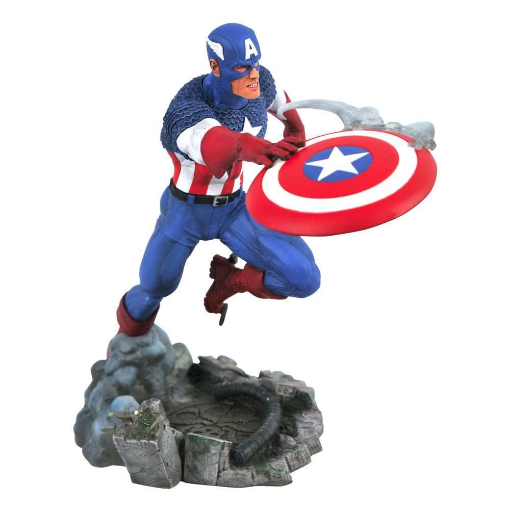 0699788837405 - Statuette Marvel Comic Gallery Vs Captain America