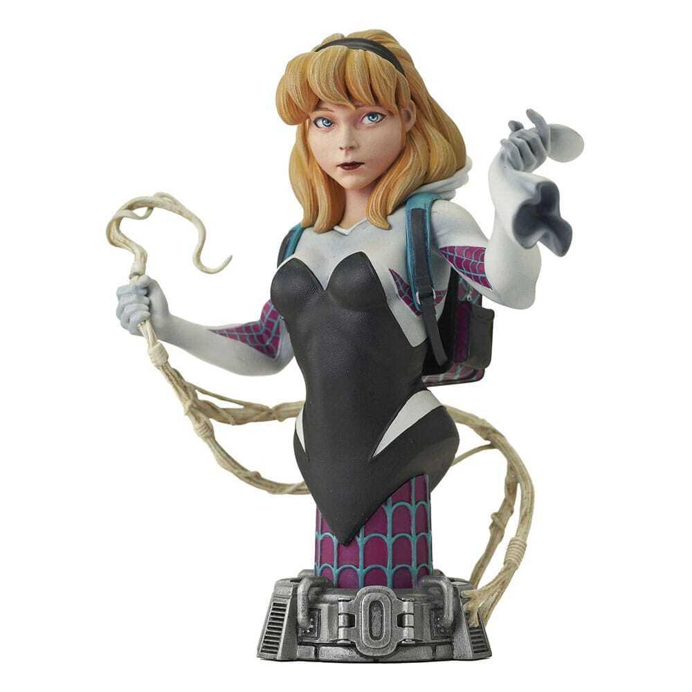 0699788848258 - Statuette Toys Marvel Comics buste 1 7 Ghost Spider