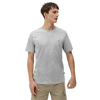 0194903388683 - - Mapleton - T-Shirt in Grau mit kleinem Logo
