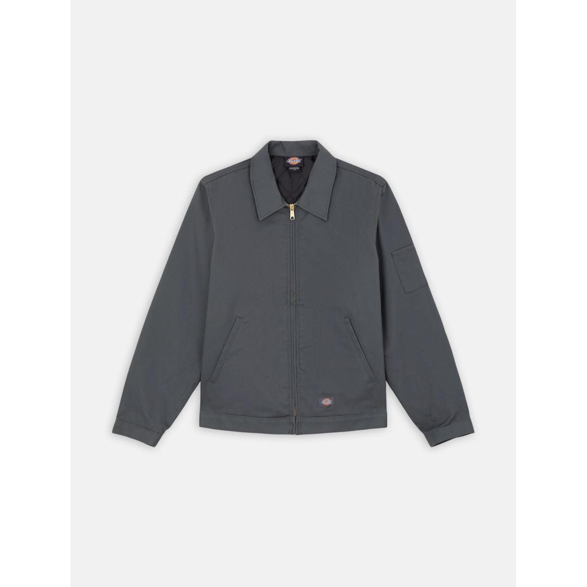 0195438997678 - Lined Eisenhower Jacket Übergangsjacke grau in L