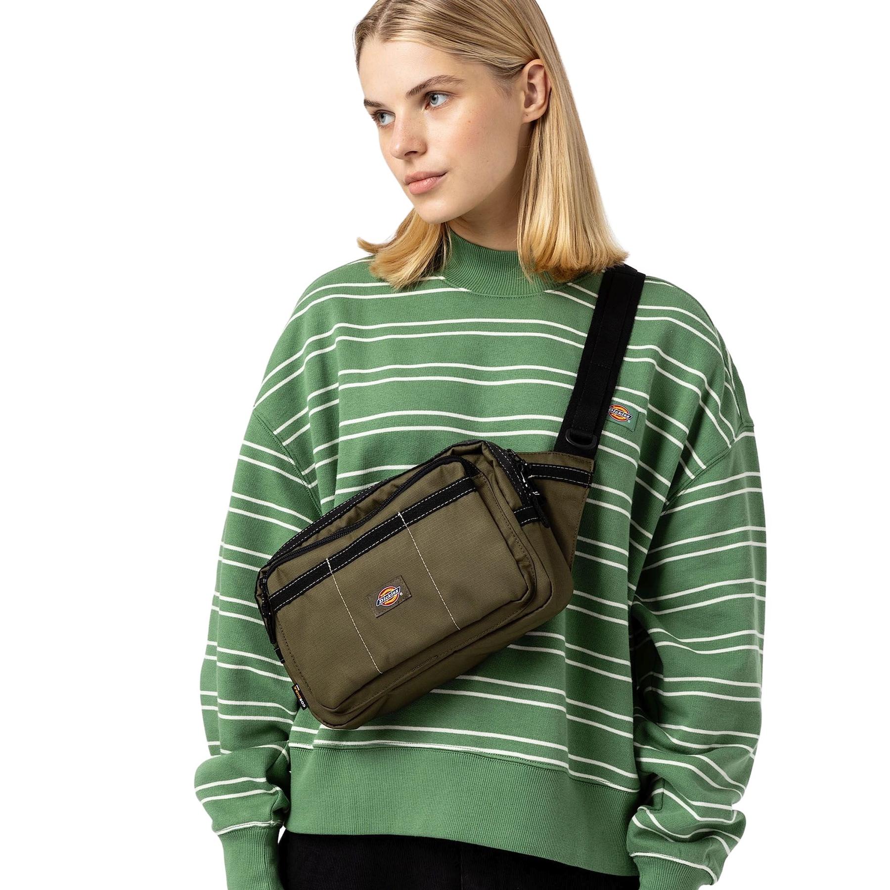 0196249208076 - - Ashville - Gürteltasche zum Umhängen in Khaki-Grün