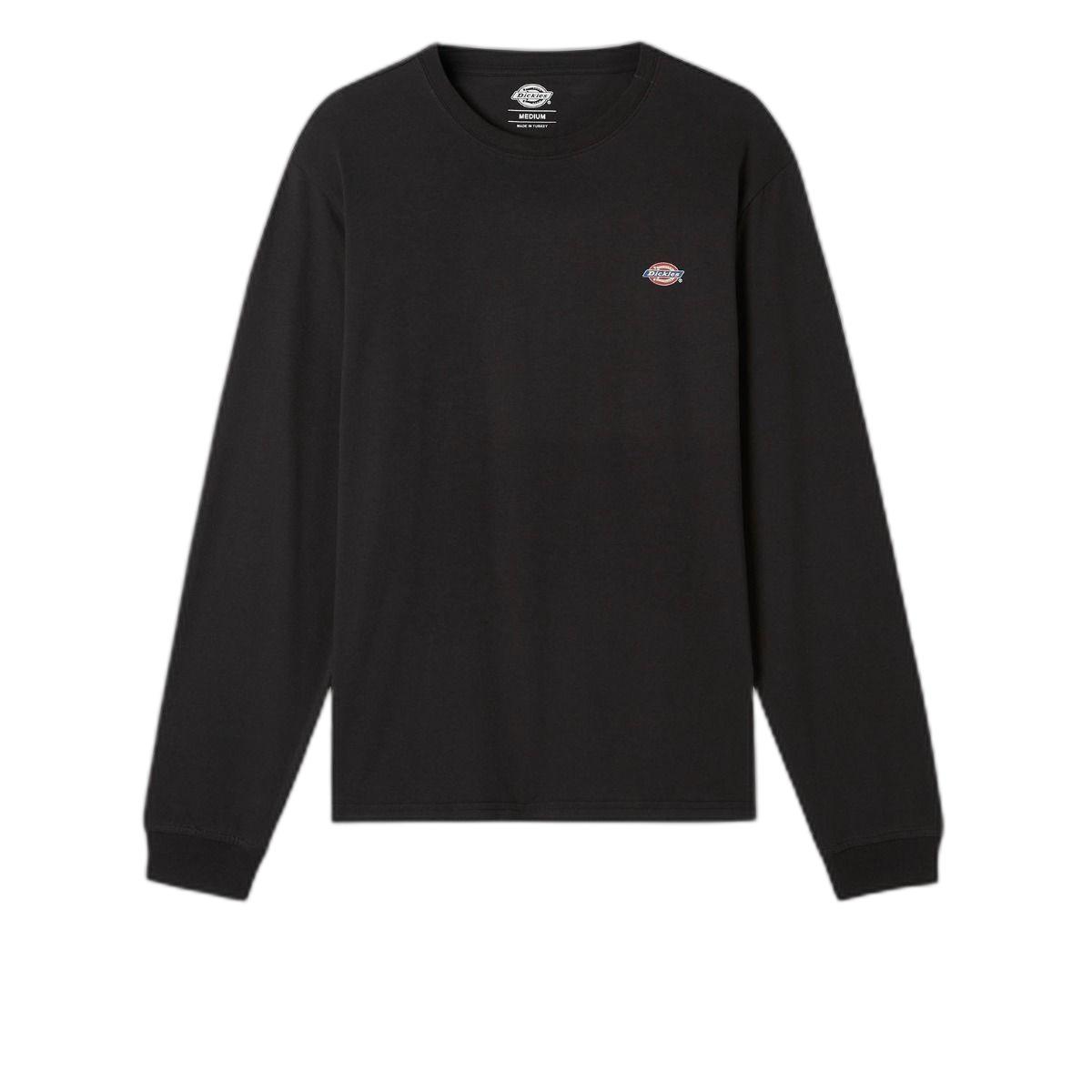 0196248269726 - - Mapleton - Langärmliges Shirt in Schwarz mit kleinem Logo-Black