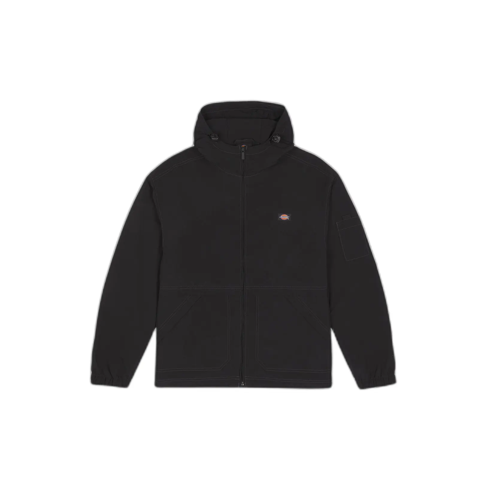 0196013698942 - - Jackson - Jacke in Schwarz mit Kapuze-Black