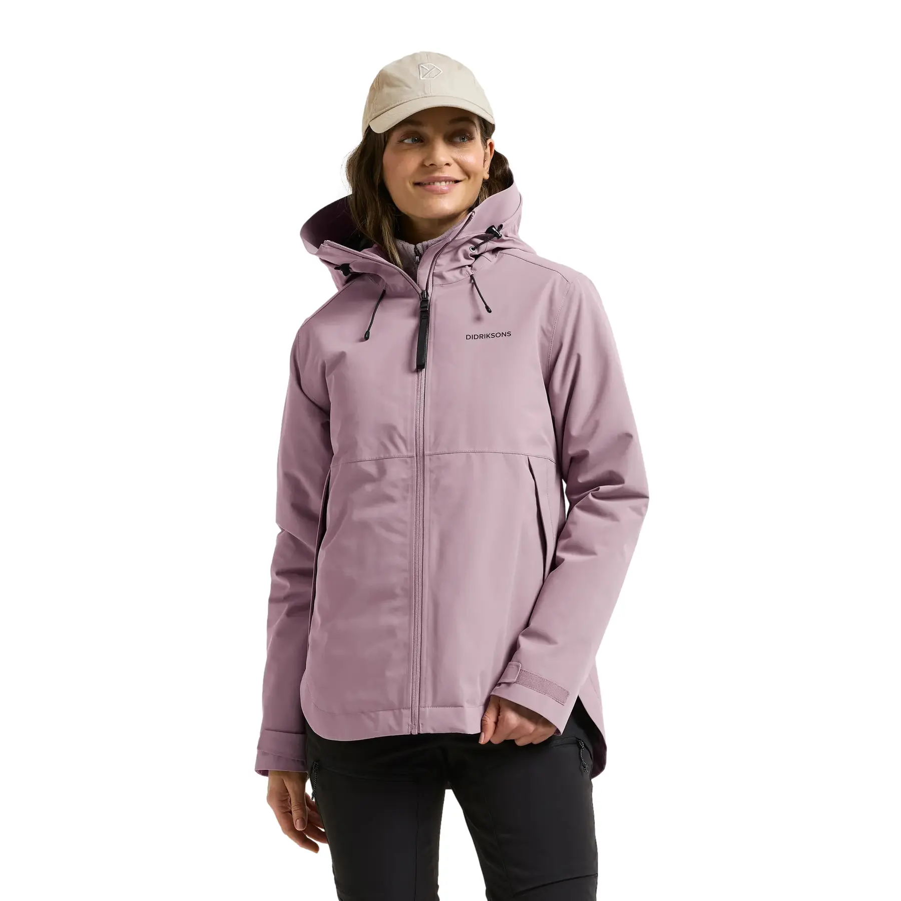 Regenjacke mit Kapuze für Damen Didriksons Jennie 2