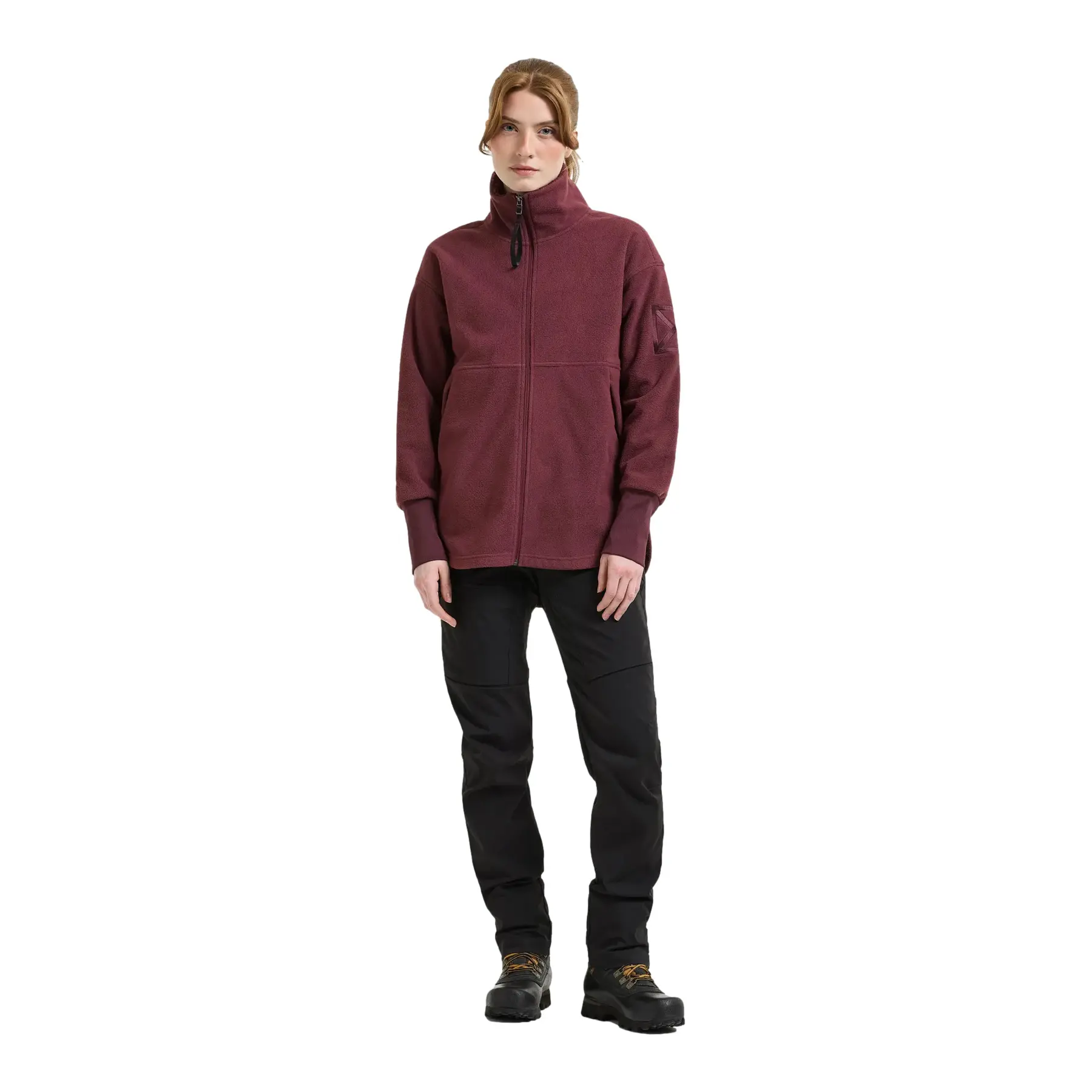 Women's zipped fleece Didriksons Ronja
